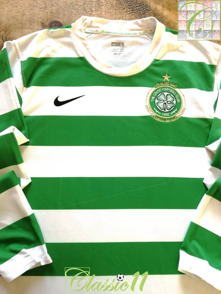 celtic long sleeve home shirt