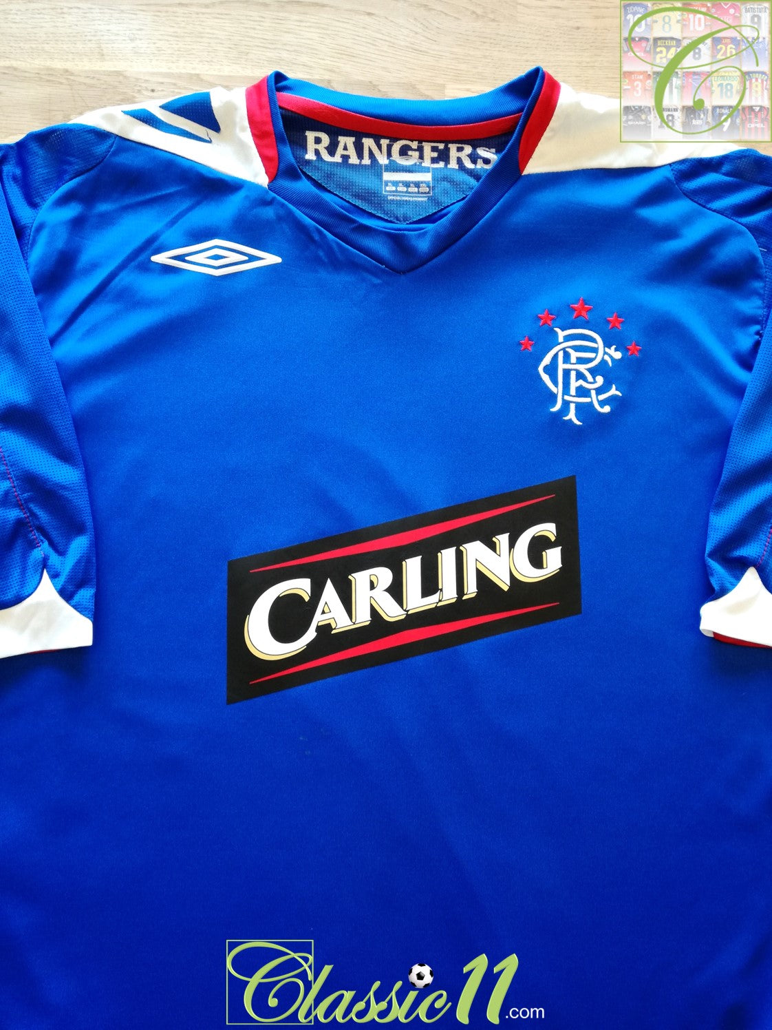 2006/07 Rangers Home Football Shirt (XL)