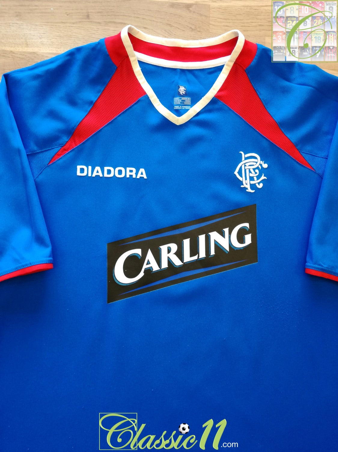 2003/04 Rangers Home Football Shirt (XL)