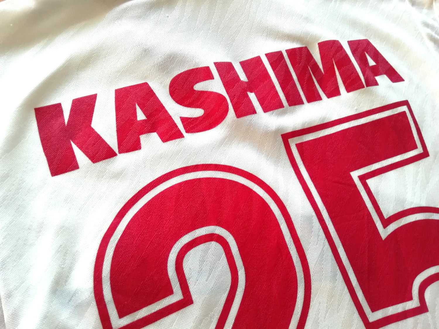 1992 Kashima Antlers Away Football Shirt #25 (L)