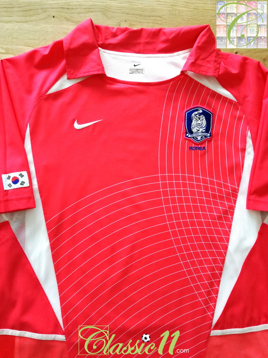 South Korea Jersey Home Soccer Jersey 2002