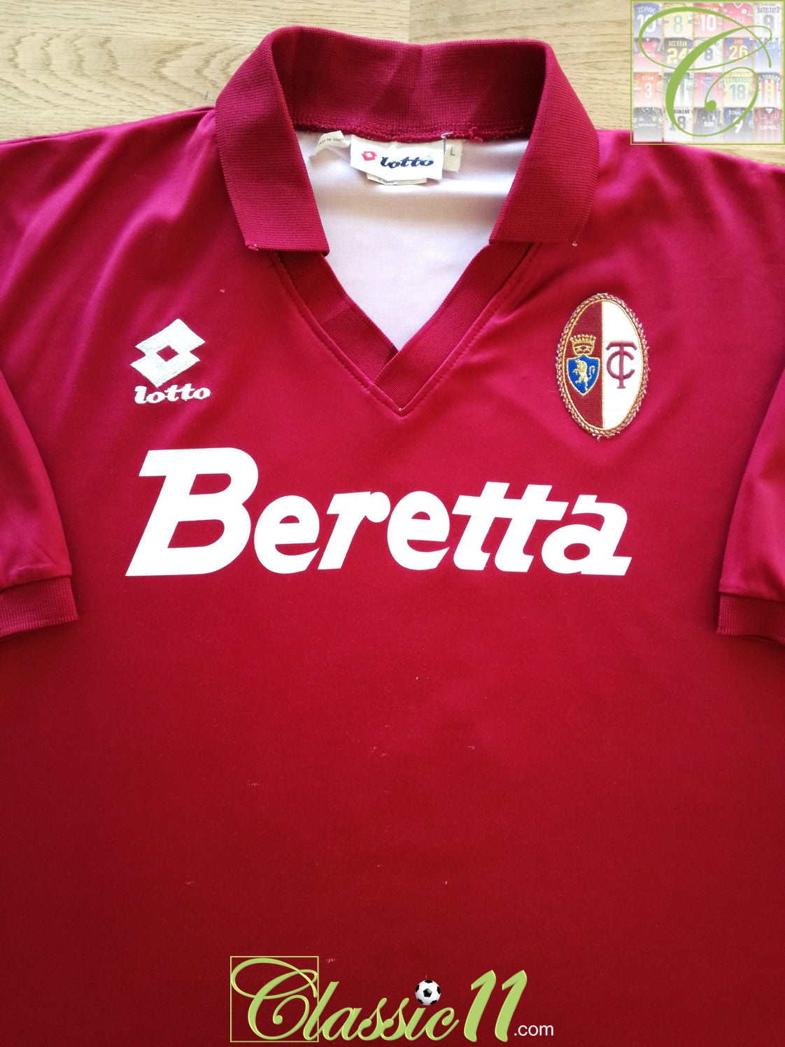 1993/94 Torino Home Football Shirt (Fortunato) #8 (L)