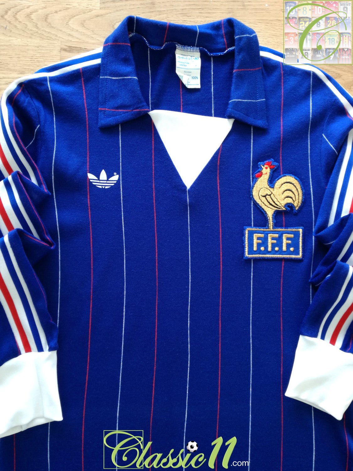 France Original 1986/1990 Adidas Home Football Shirt Medium/Large – VICE  Vintage