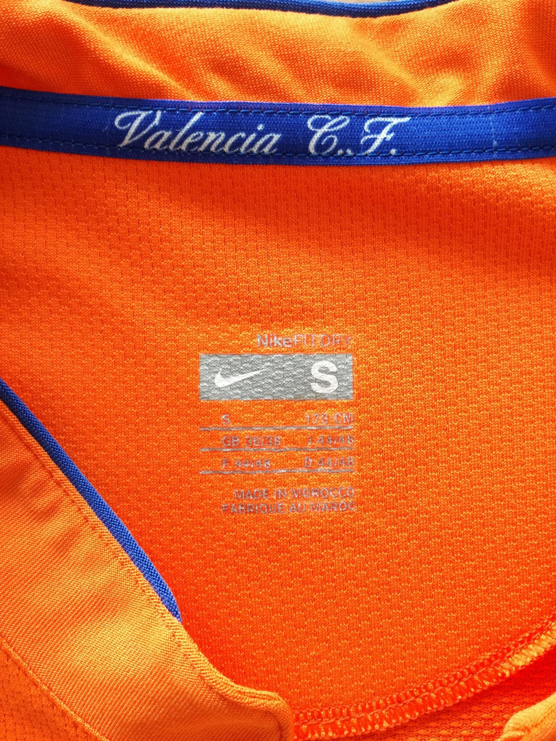 2007/08 Valencia Away La Liga Football Shirt (S)