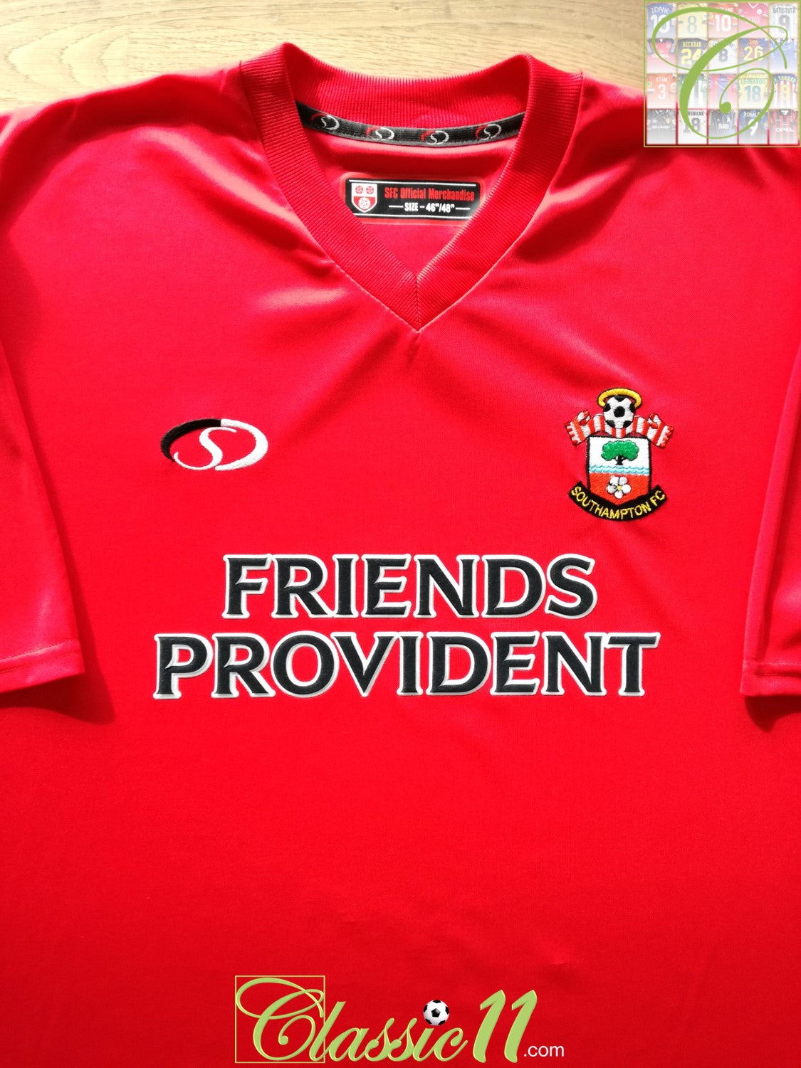 2001/02 Southampton Football Training Shirt (XL)