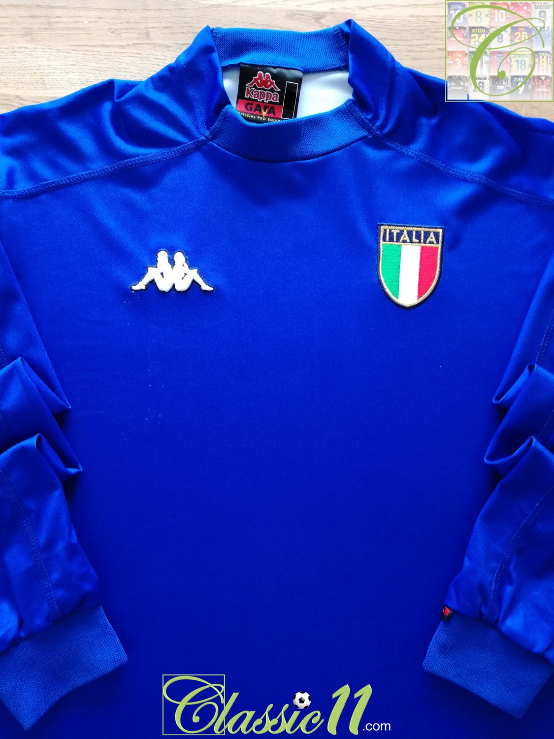 mode ga sightseeing caravan 1999/00 Italy Home Football Shirt / Vintage Old Kappa Soccer Jersey |  Classic Football Shirts