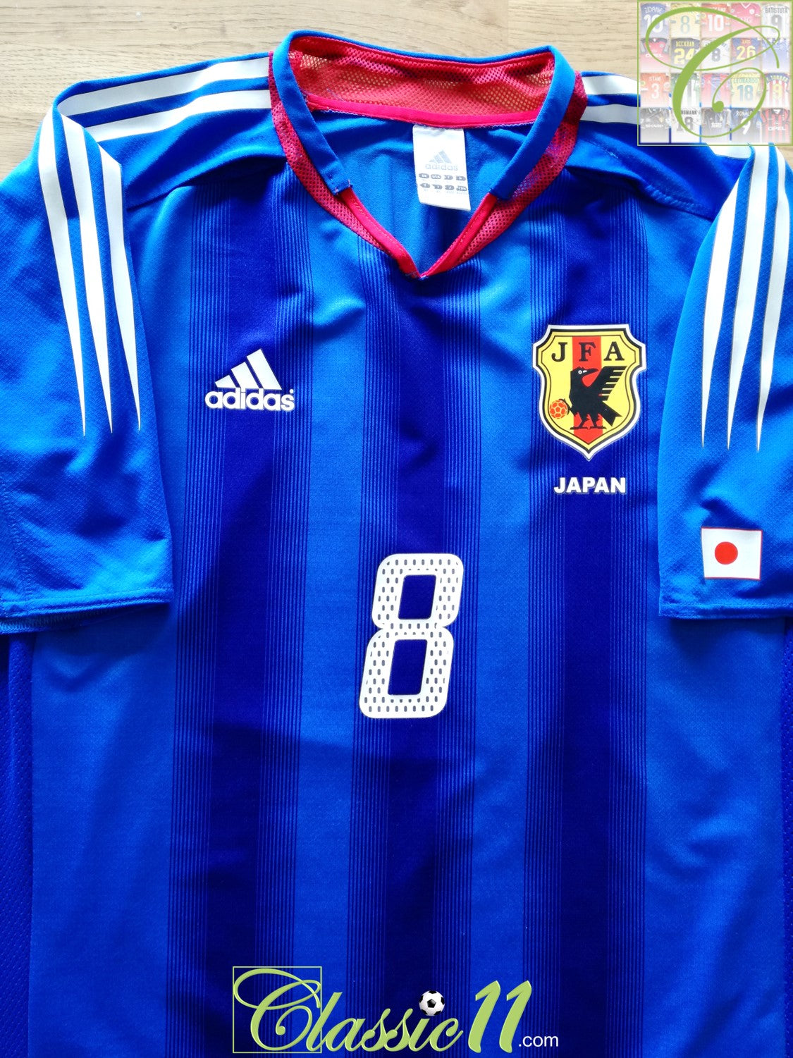 2004/05 Japan Home Football Shirt Ogasawara #8 (XL)