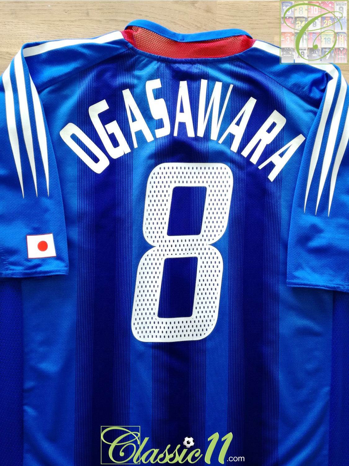 2004/05 Japan Home Football Shirt Ogasawara #8 (XL)