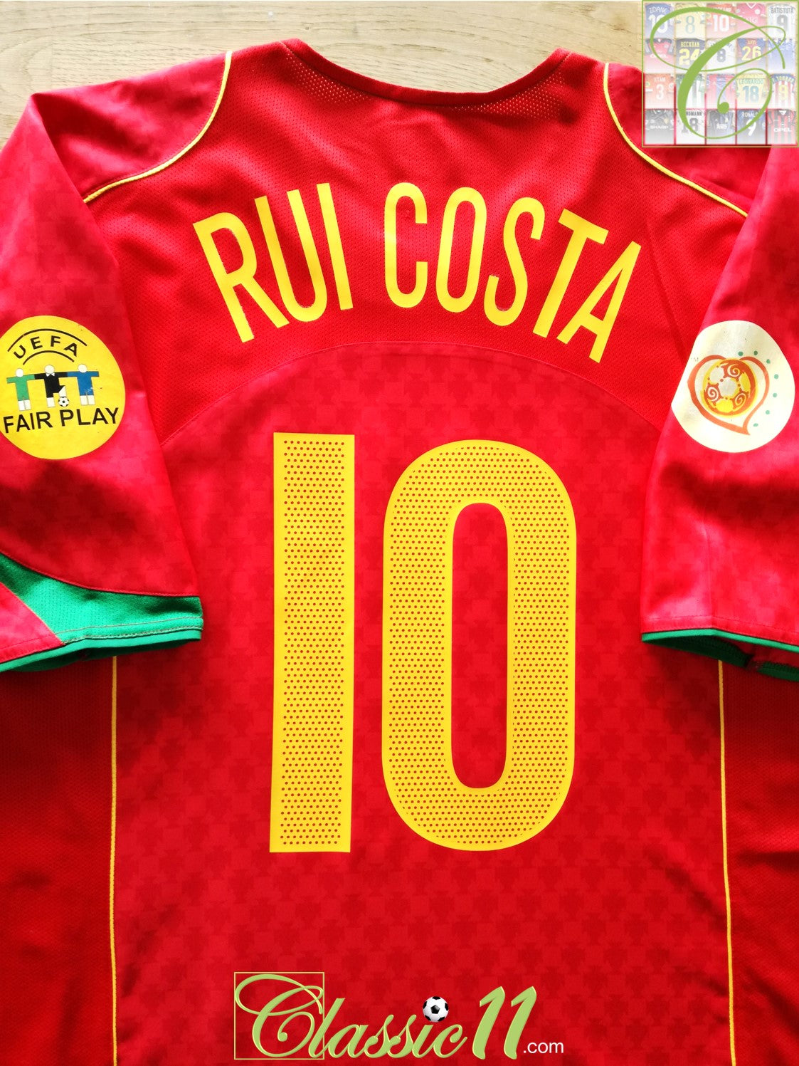 Rui Costa Portugal classic jersey