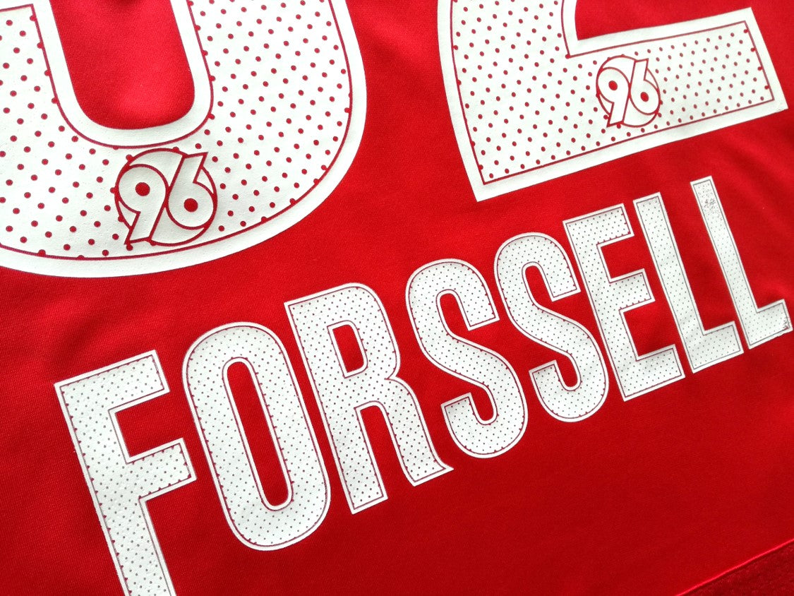 2008/09 Hannover 96 Home Bundesliga Football Shirt Forssell #32 (M)