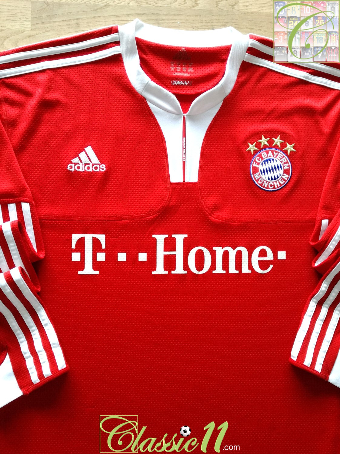 2009/10 Bayern Munich Home Football Shirt. (XXL)