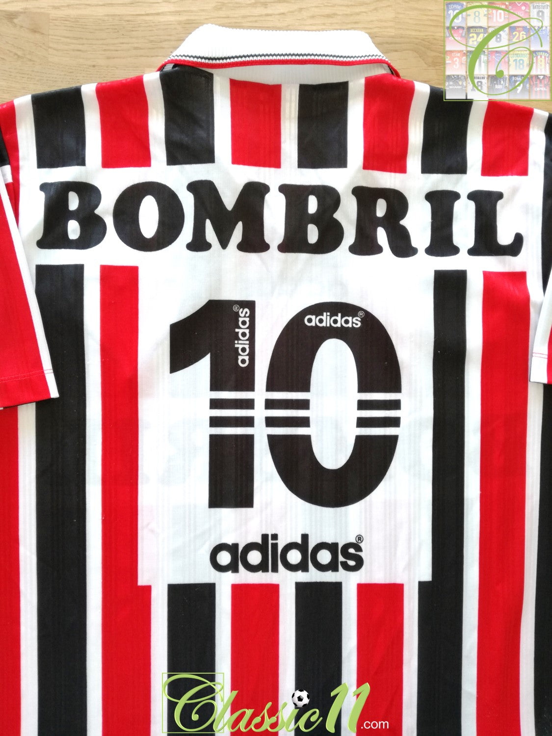 1997 Sao Paulo Away Football Shirt #10 (L)