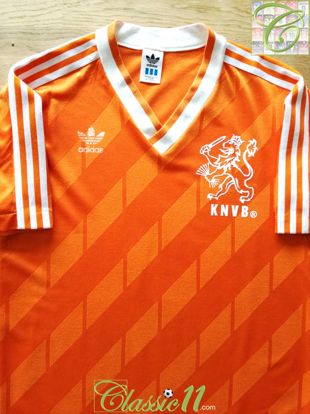 1987/88 Home Shirt / Adidas Holland Soccer | Classic Football Shirts