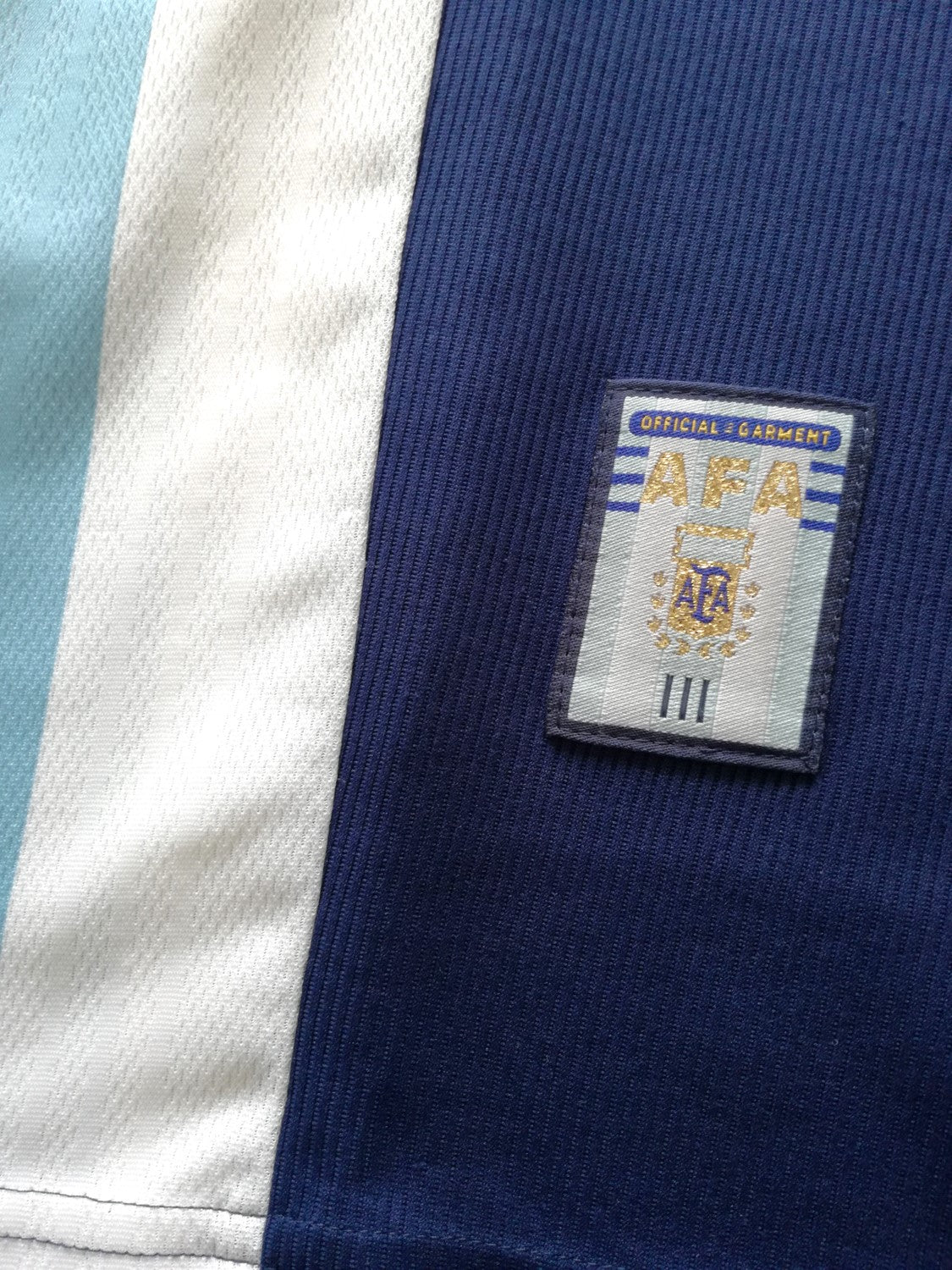 1998/99 Argentina Away Football Shirt (L)