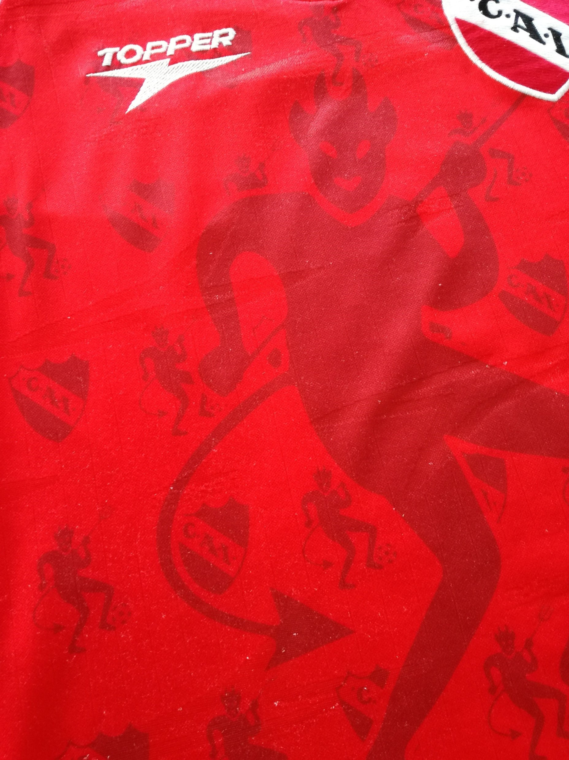 1998 Independiente Home Football Shirt. (S)