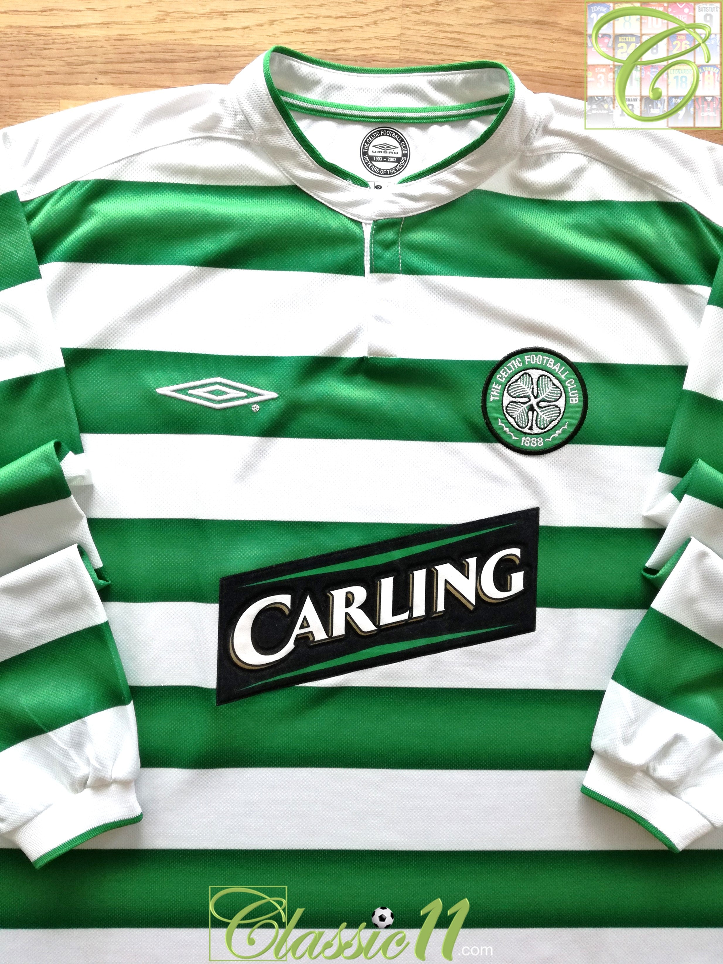 celtic 2003 home kit