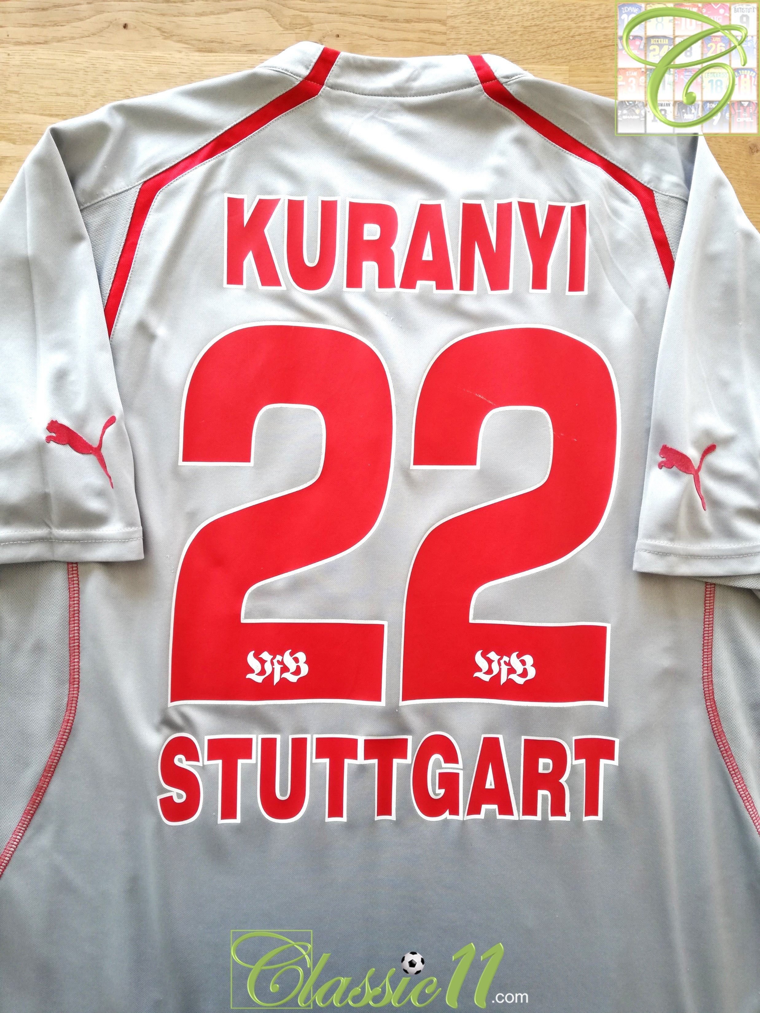 2004/05 Stuttgart 3rd Football Shirt Kuranyi #22 (XL)