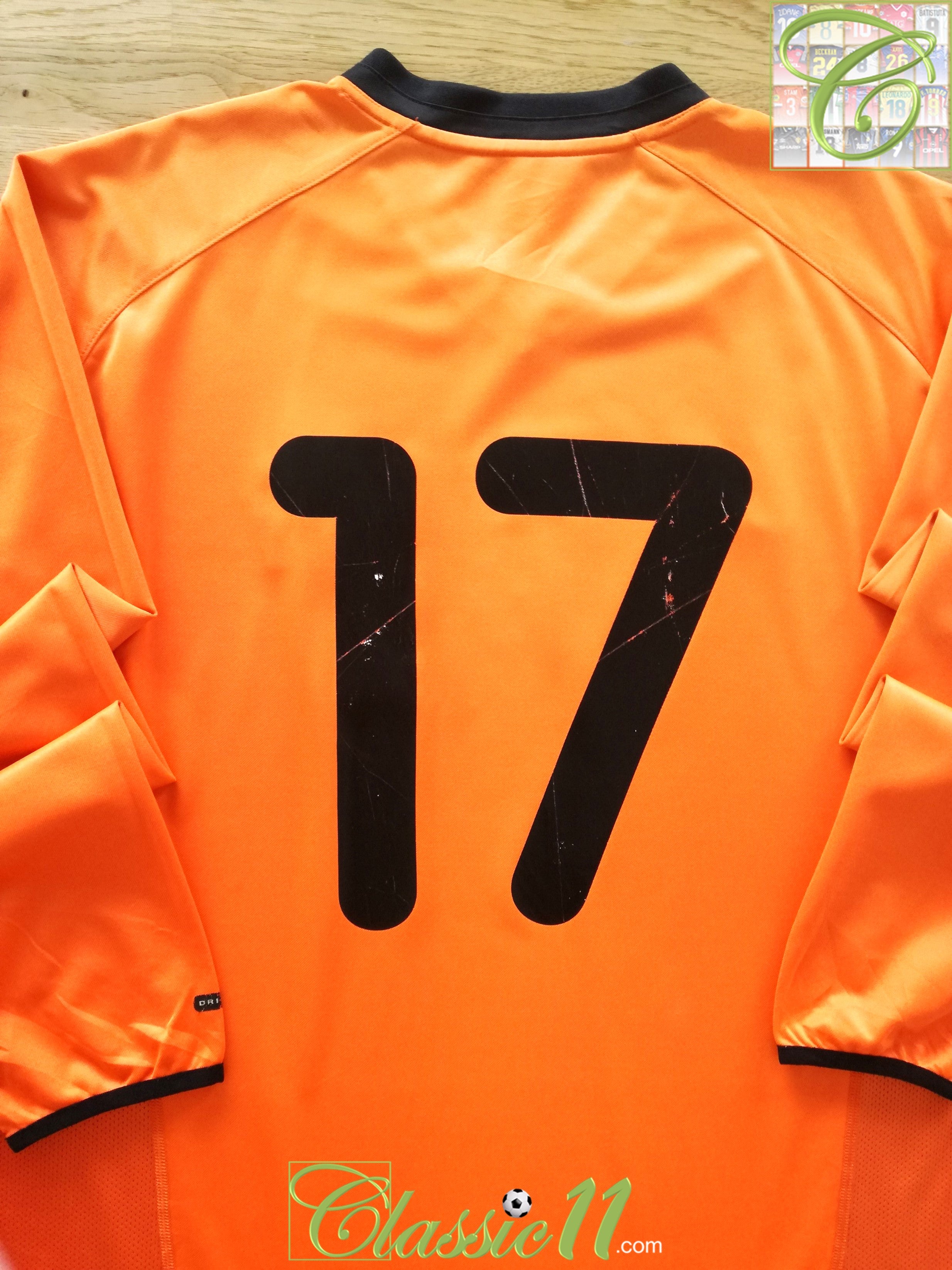 2000/01 Netherlands Home Football Shirt / Old Holland Soccer 
