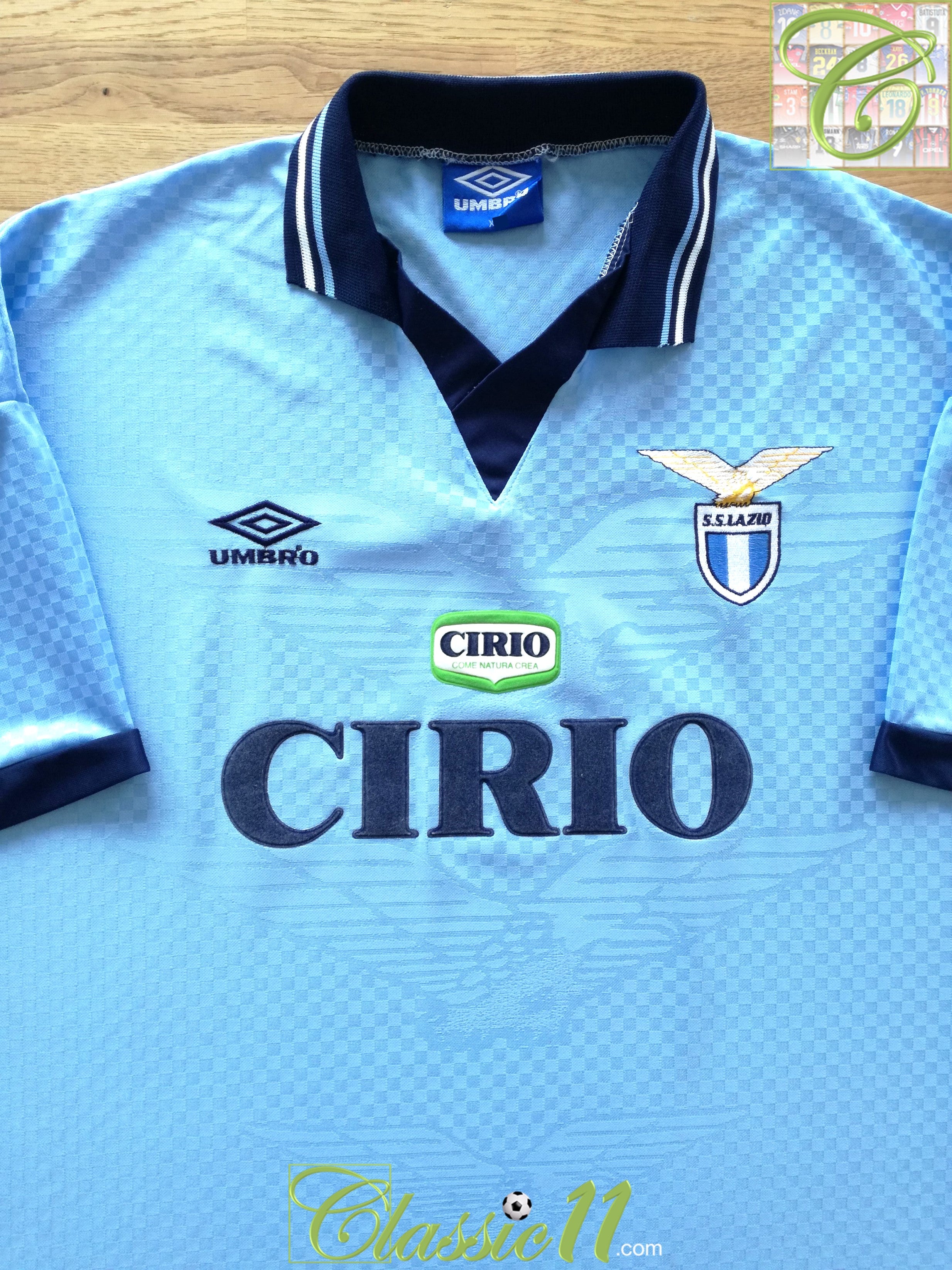 1996/97 Lazio Home Football Shirt (XL)