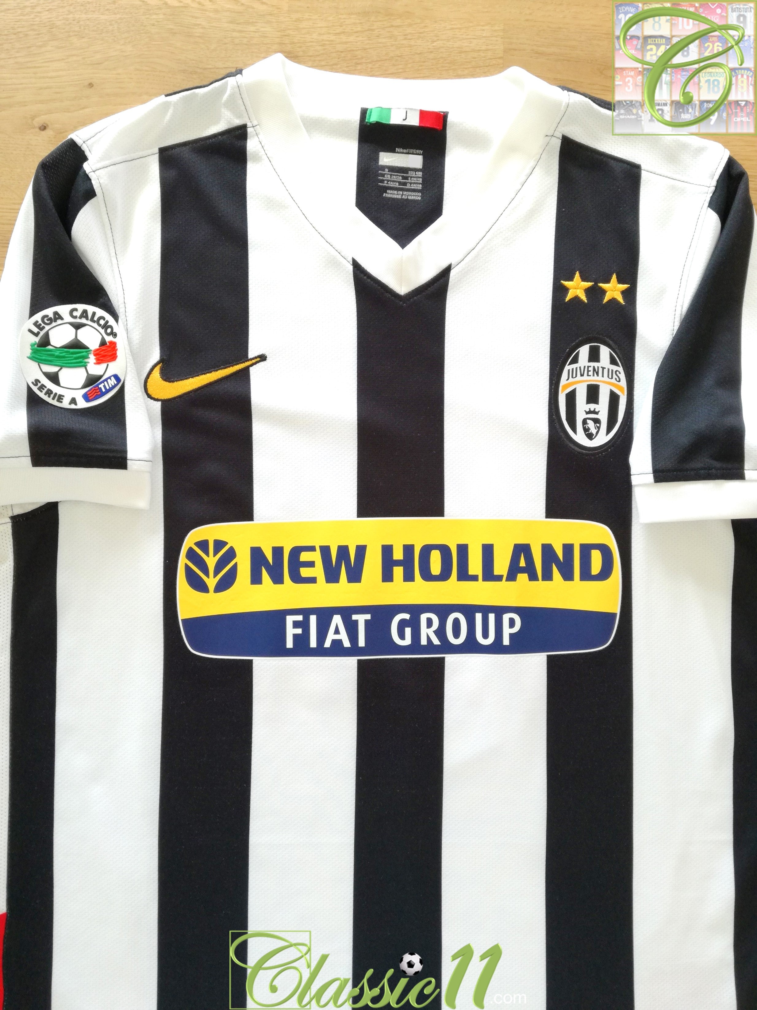 2009/10 Juventus Home Serie A Football Shirt Diego #28 (S)