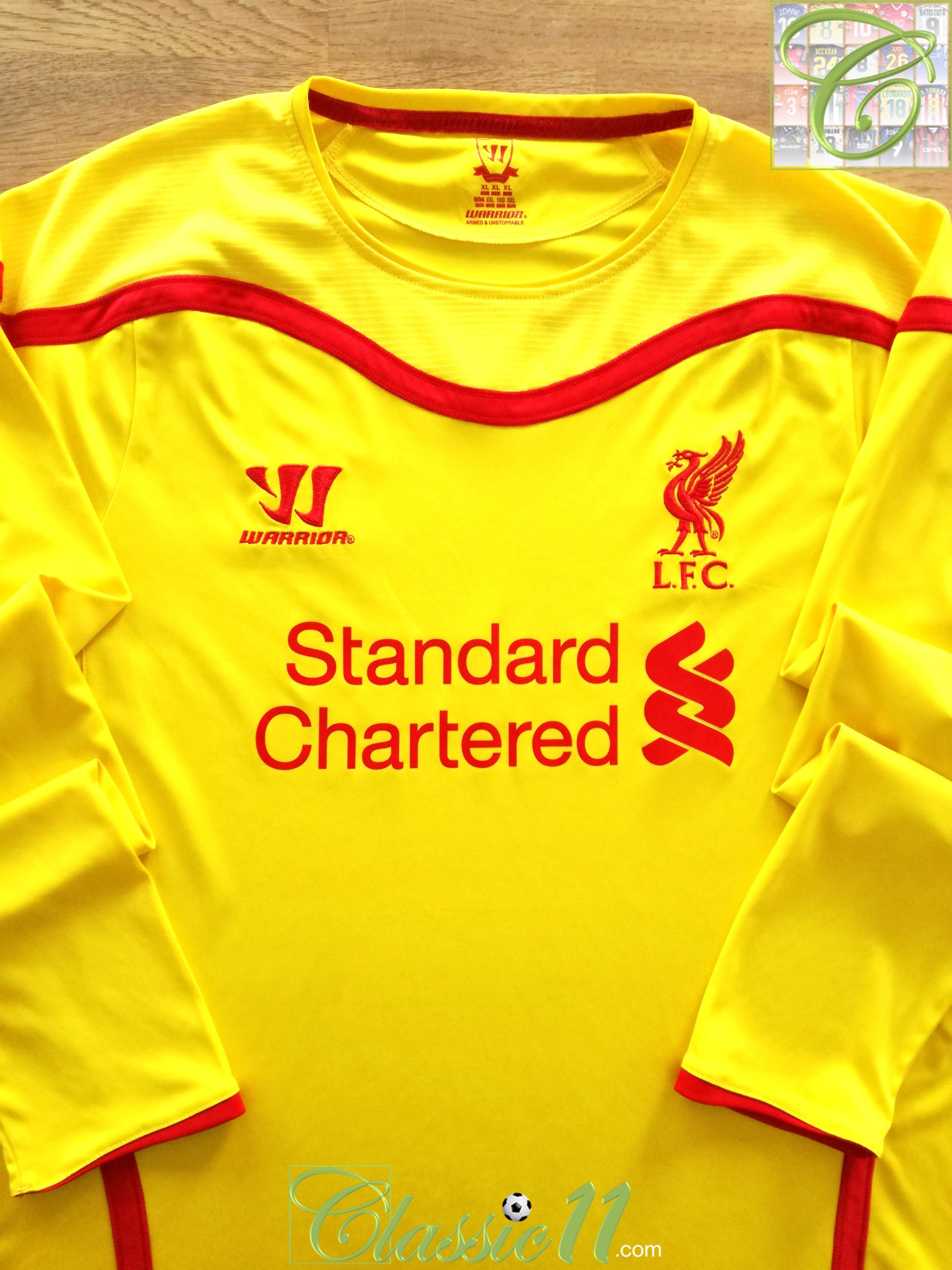 Liverpool's 2014/15 third kit is the most Warrior kit to ever Warrior 