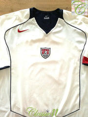 2004/05 USA Home Football Shirt (XL)