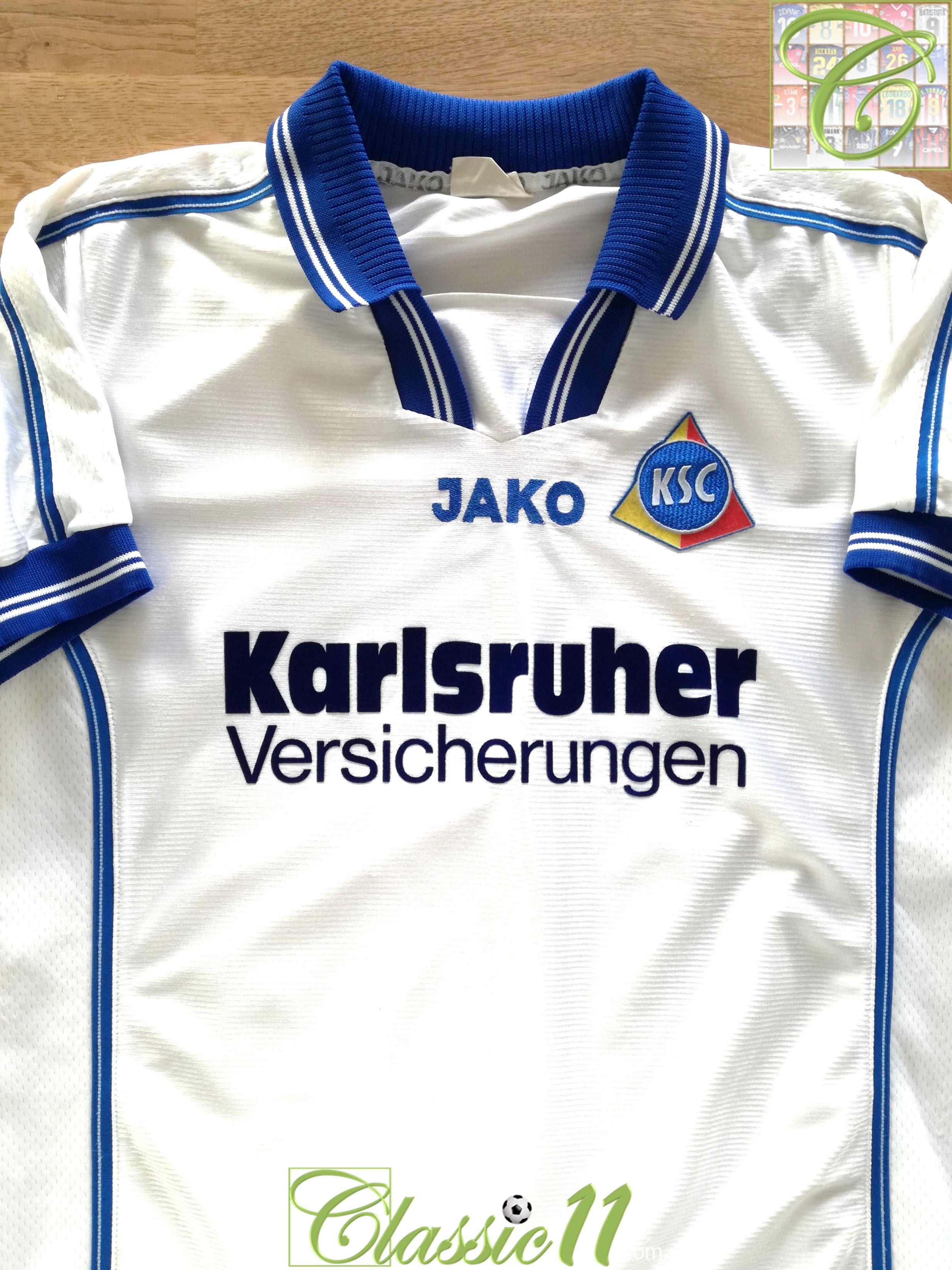 2000/01 Karlsruher Home Football Shirt (S)