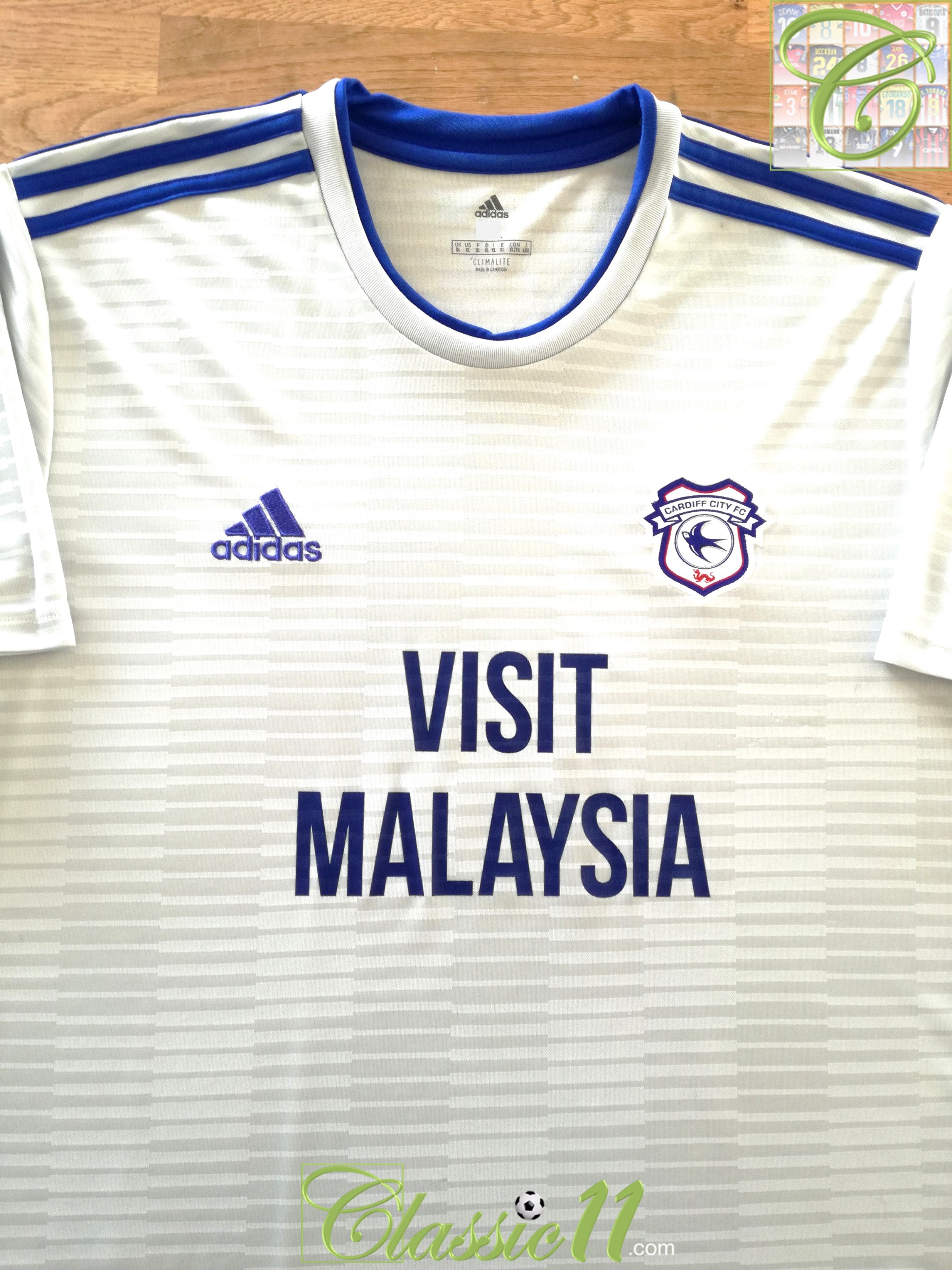 Cardiff City 2017/18 Away Shirt (Very Good) - Size S – The