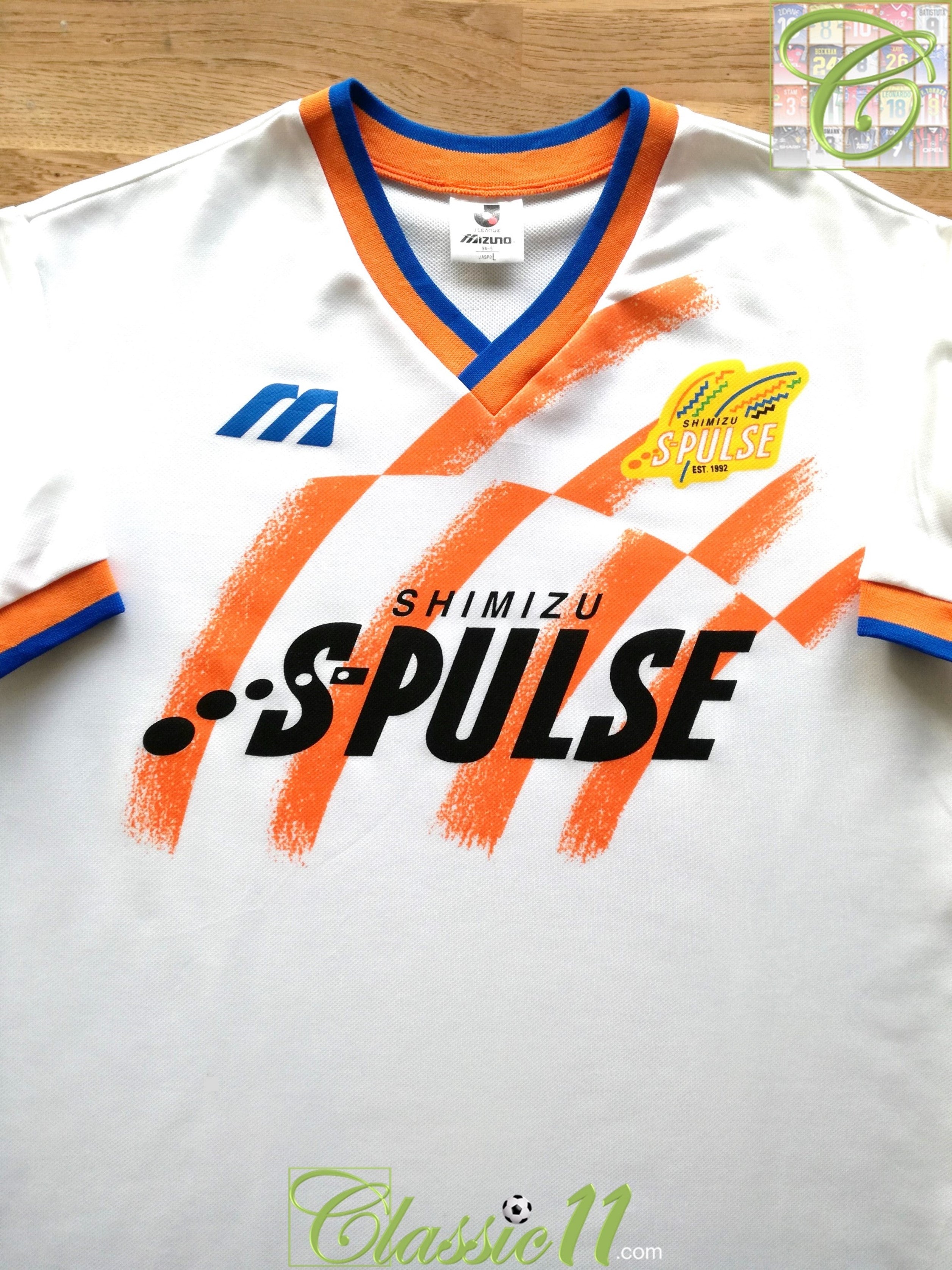 1993 Shimizu S-Pulse Football Training Shirt (S)