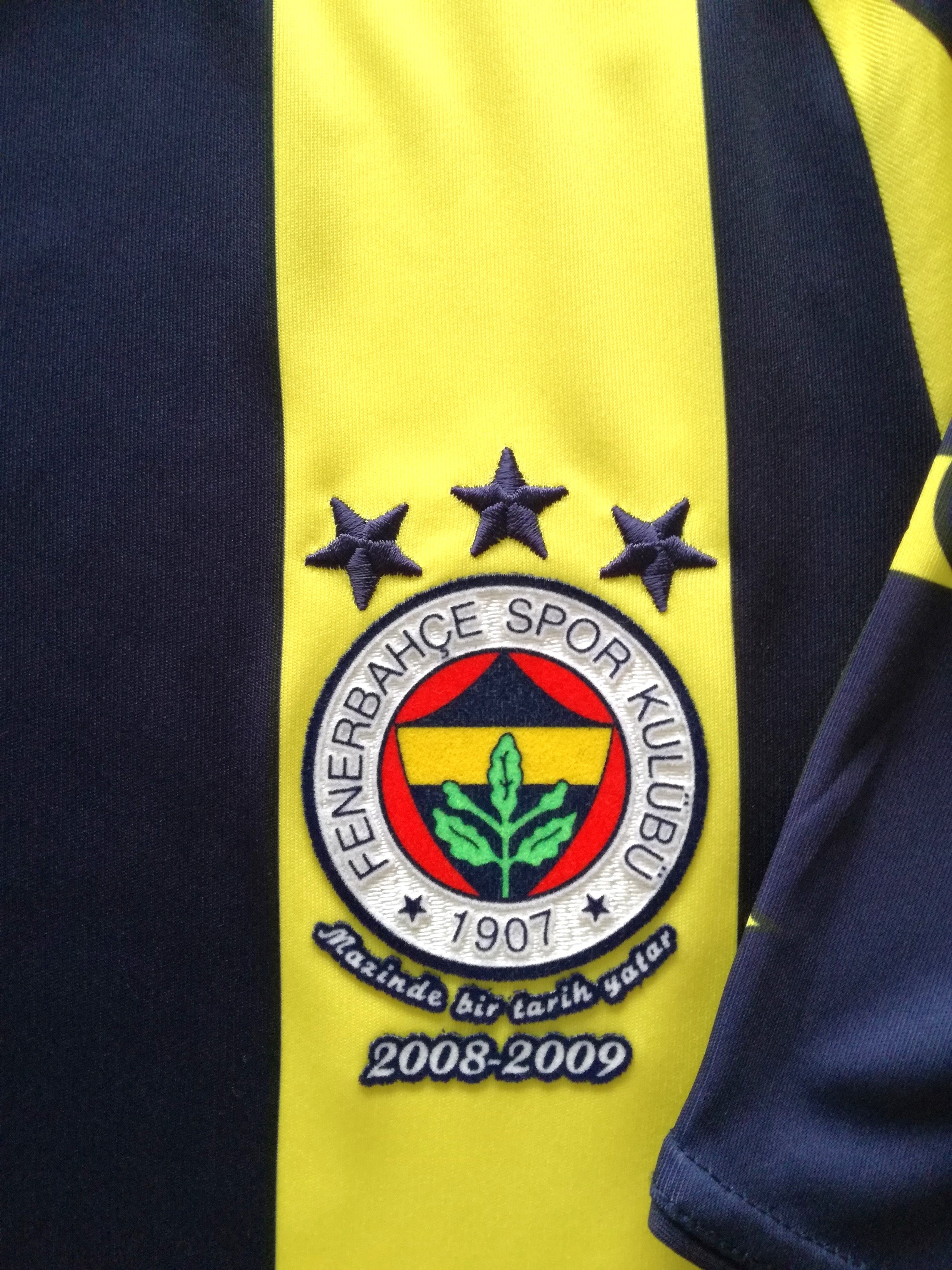 2008/09 Fenerbahce Home Football Shirt (L)