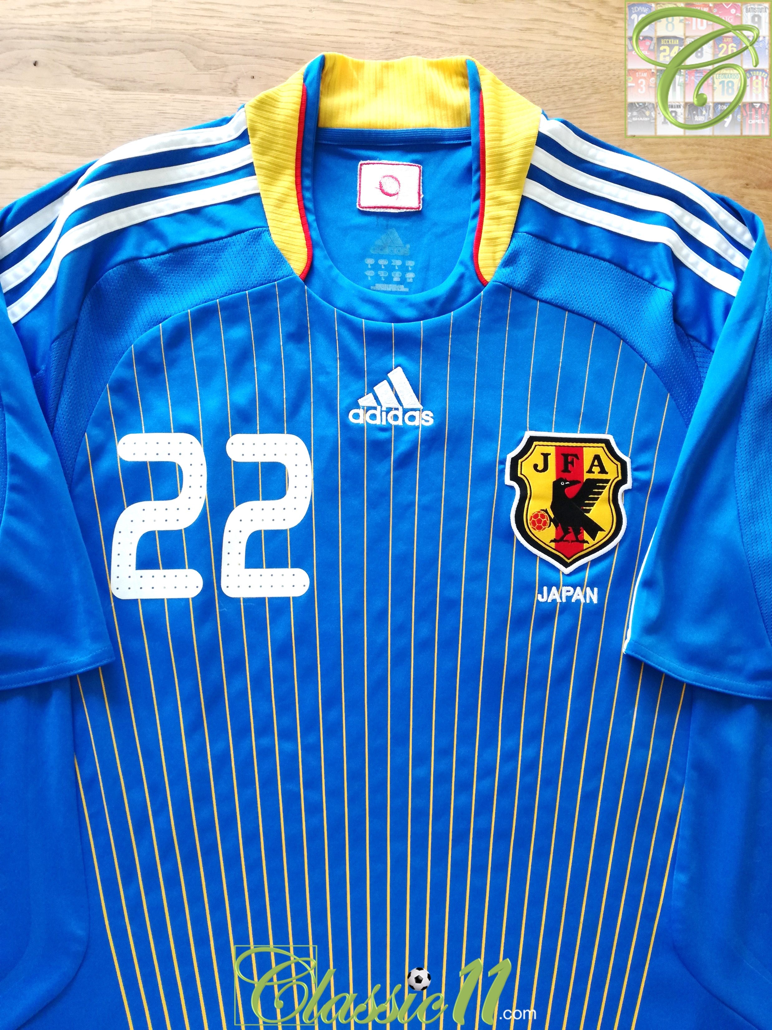 2008/09 Japan Home Football Shirt Nakazawa #22 (L)