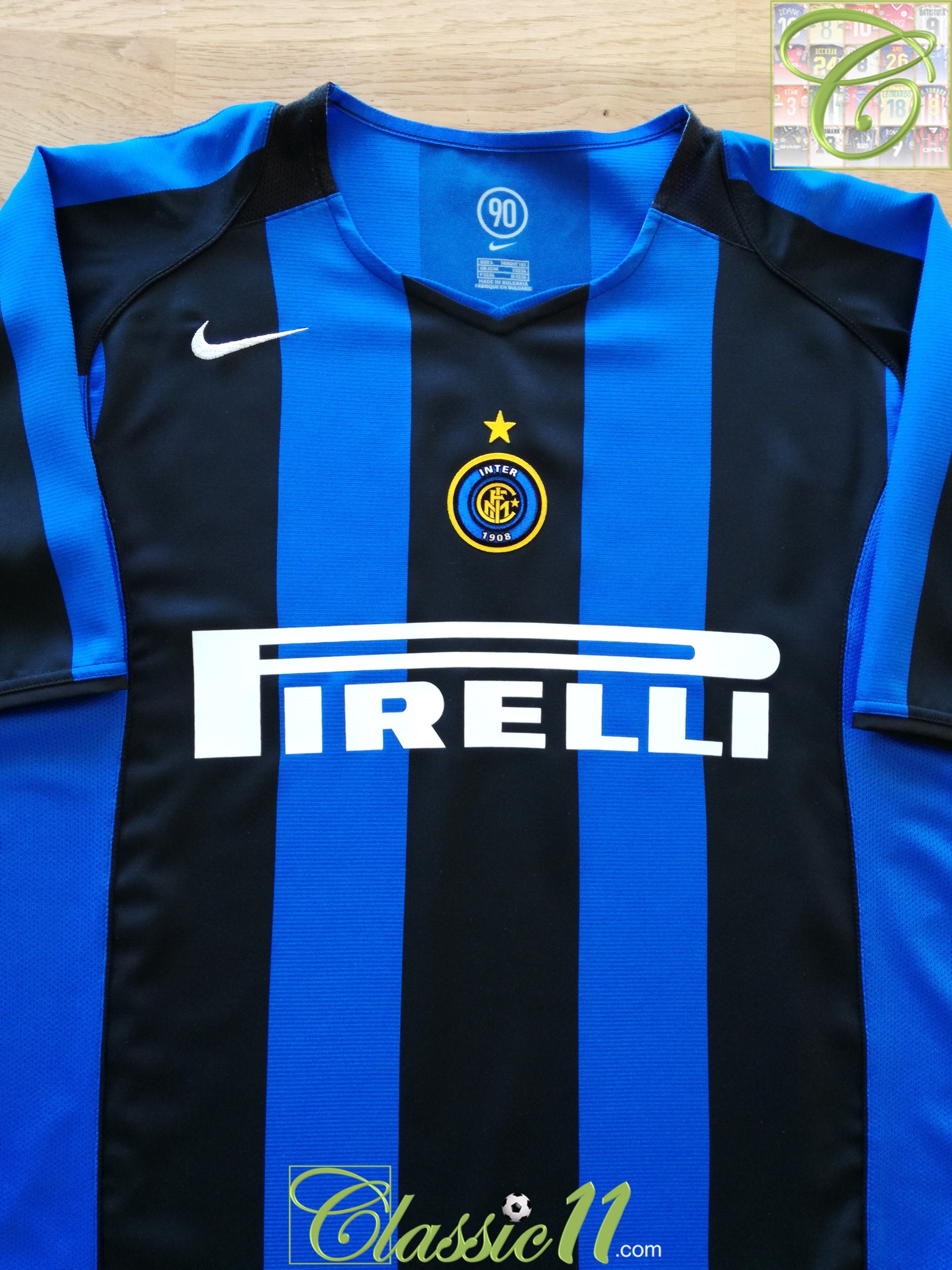 2004/05 Internazionale Home Football Shirt (S)