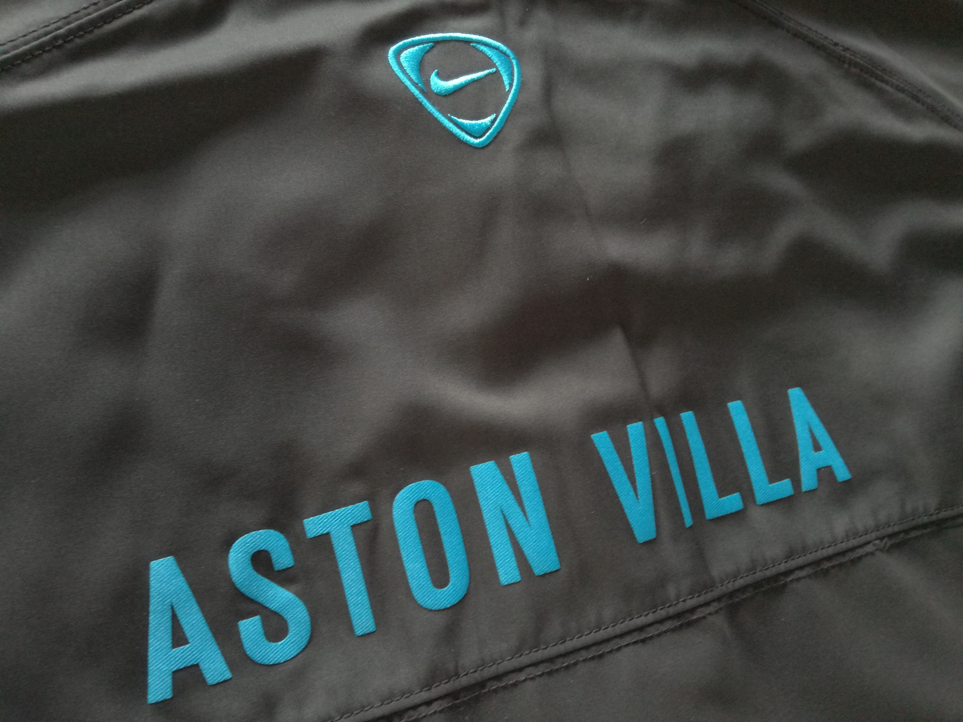 2009/10 Aston Villa Football Track Jacket - Black (XXL) *BNWT*