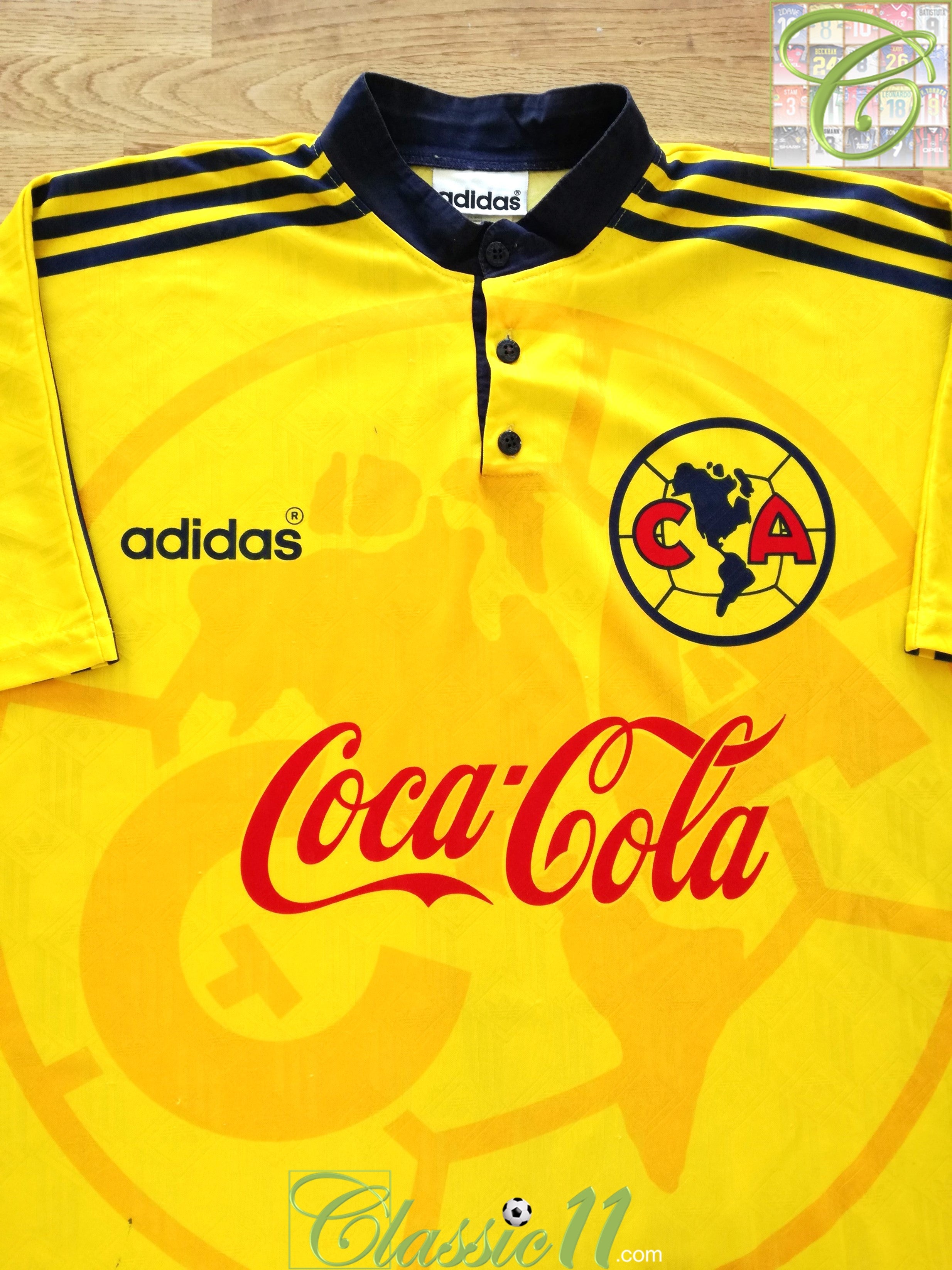 1996/97 Club América Home Football Shirt / Old Adidas Soccer Jersey |  Classic Football Shirts