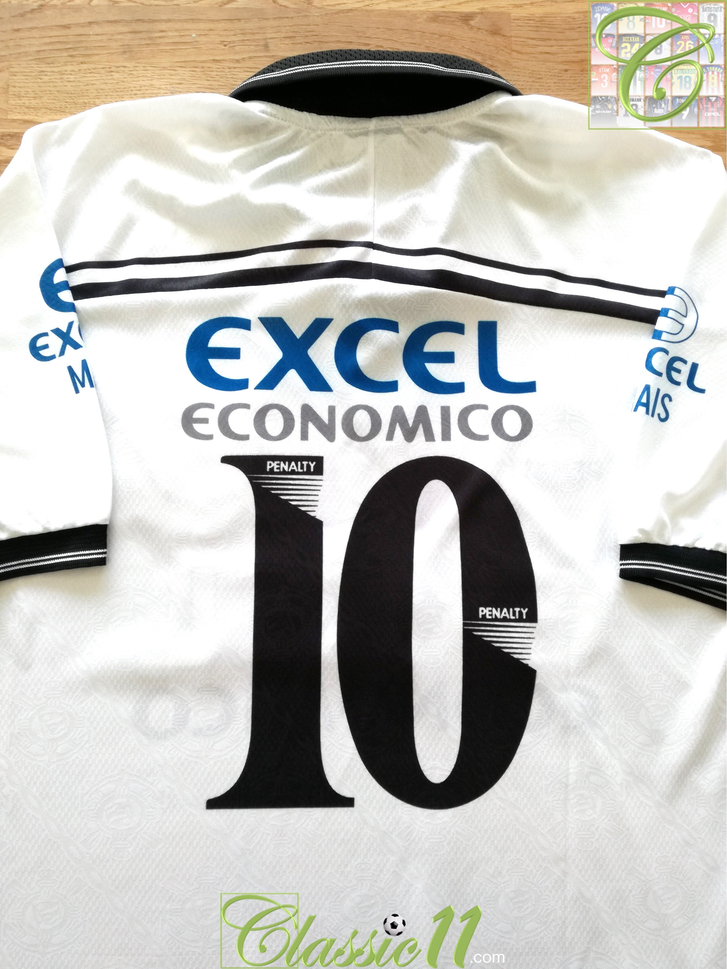 1998 Corinthians Home Football Shirt (EdÃ­lson) #10 (XL)