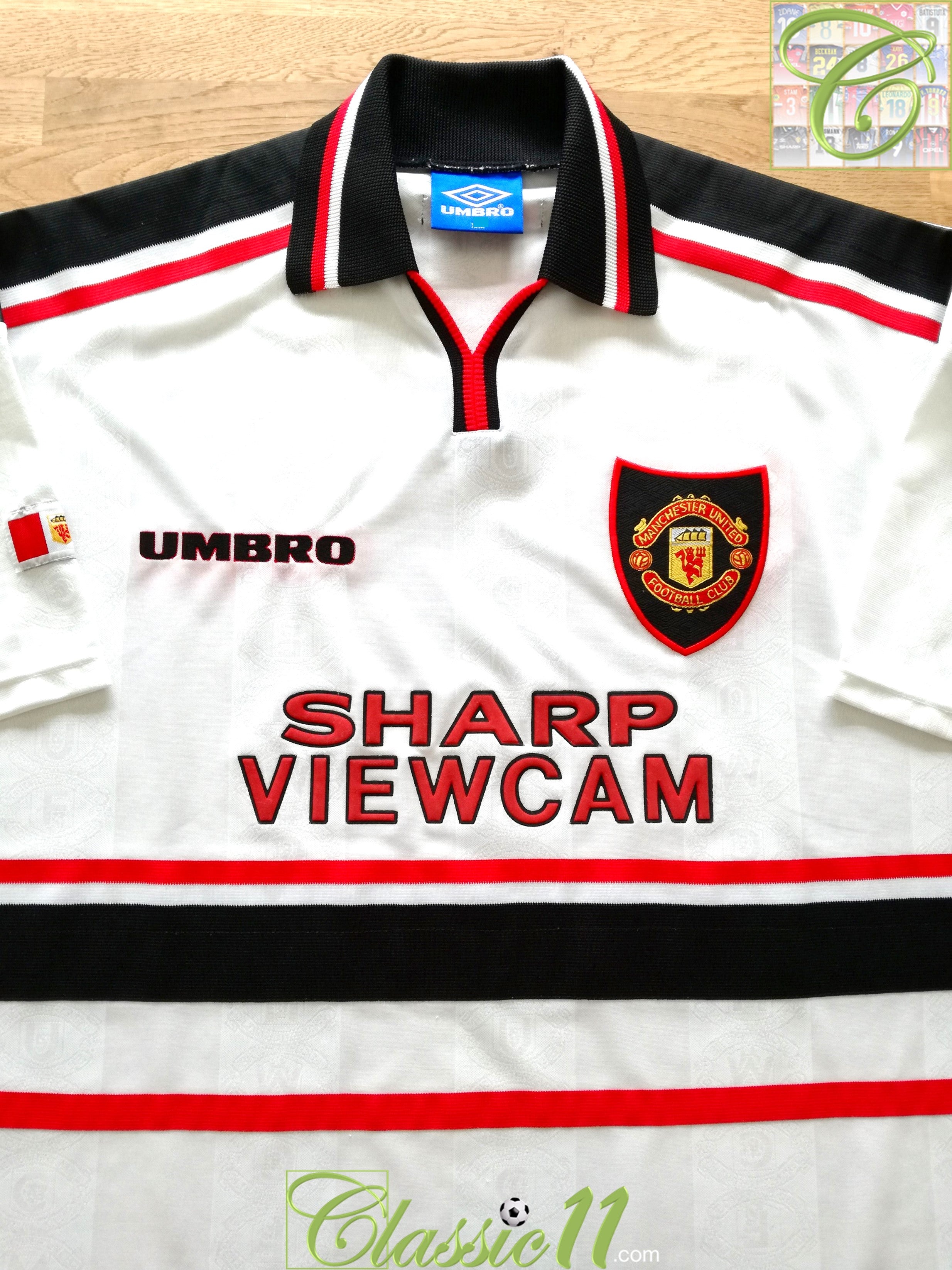 1997/98 Man Utd Away Football Shirt (XXL)