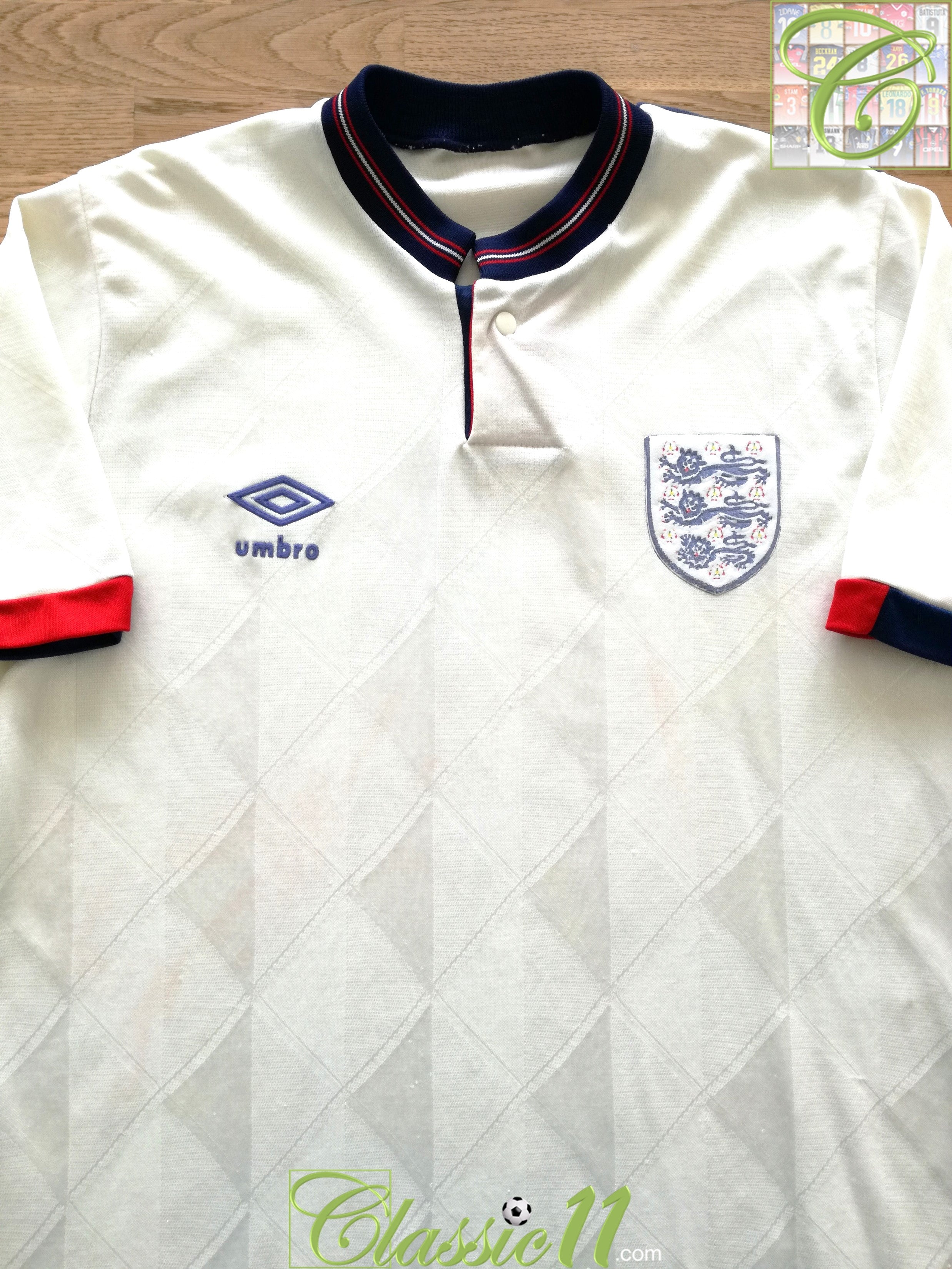 England 1992 Home Kit