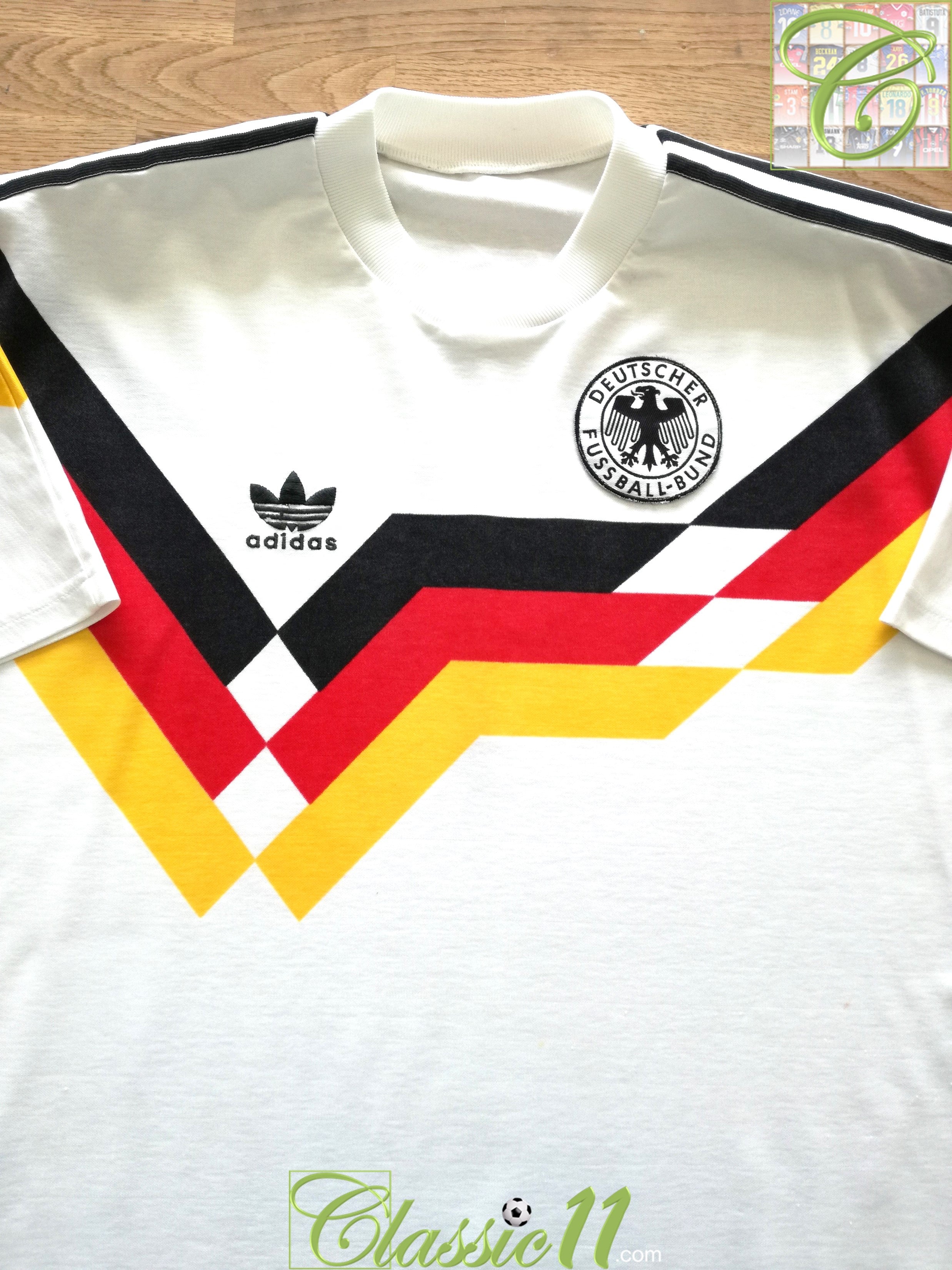 1988 Germany Away Jersey