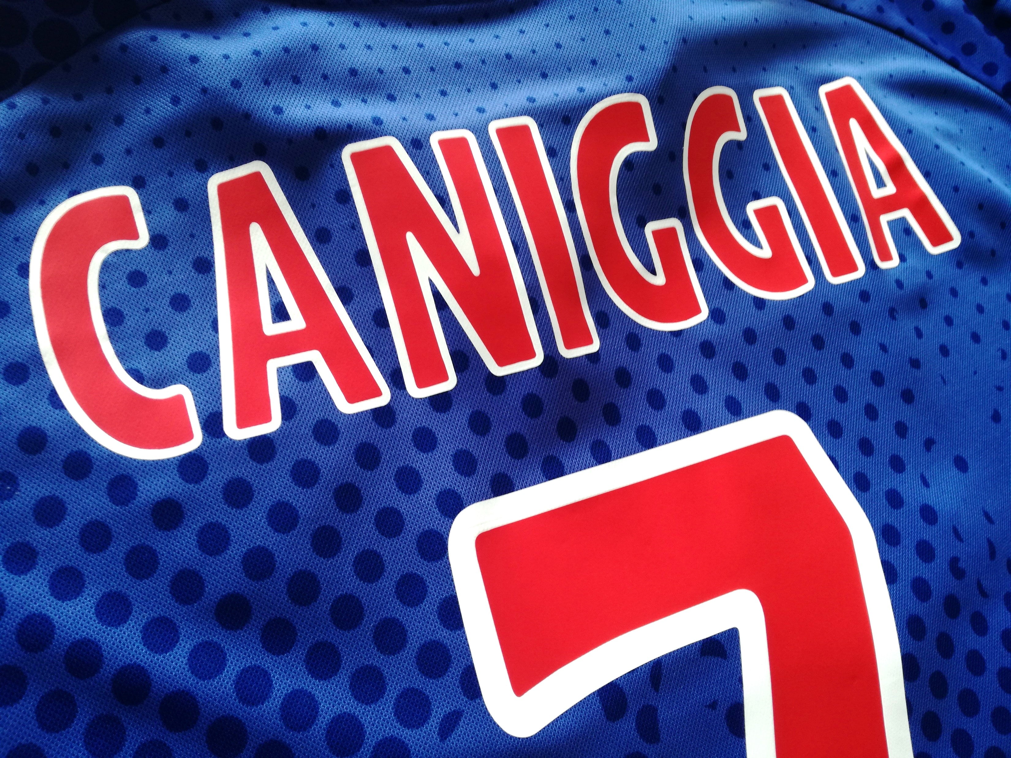 2002/03 Rangers Home Football Shirt Caniggia #7 (XL)