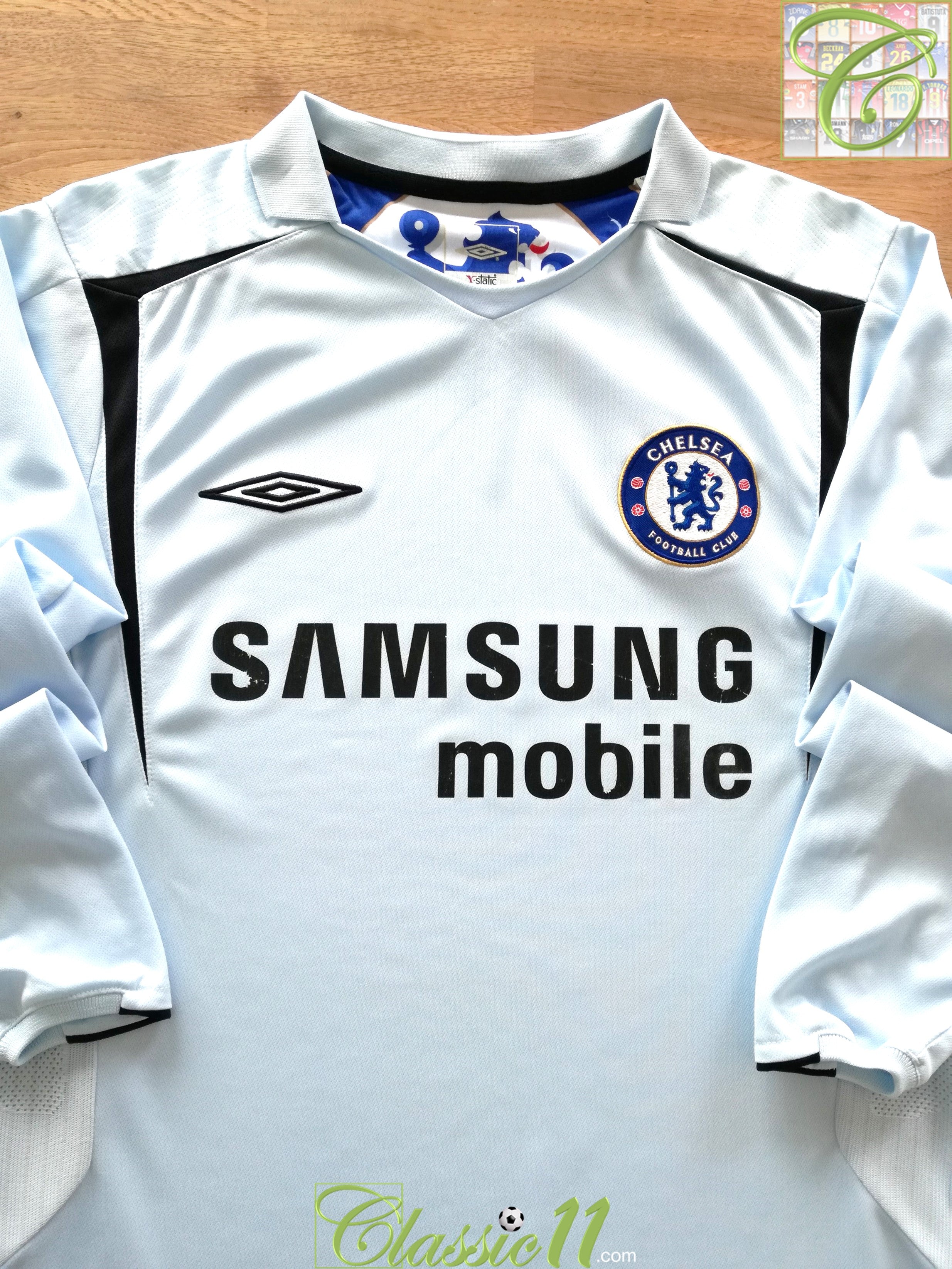 2005/06 Chelsea Away Football Shirt. (B)