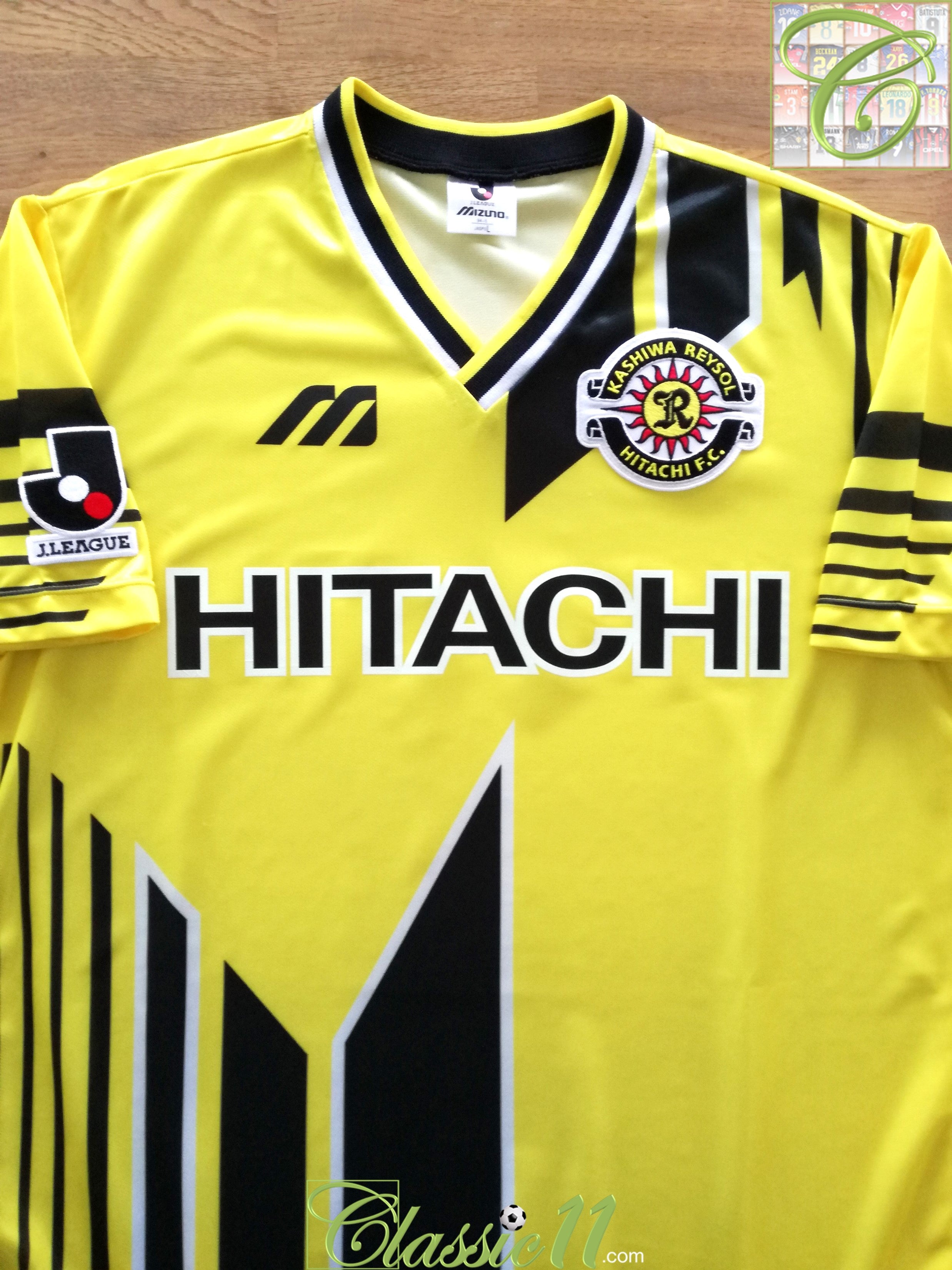 1995 Kashiwa Reysol Home J. League Football Shirt (M)