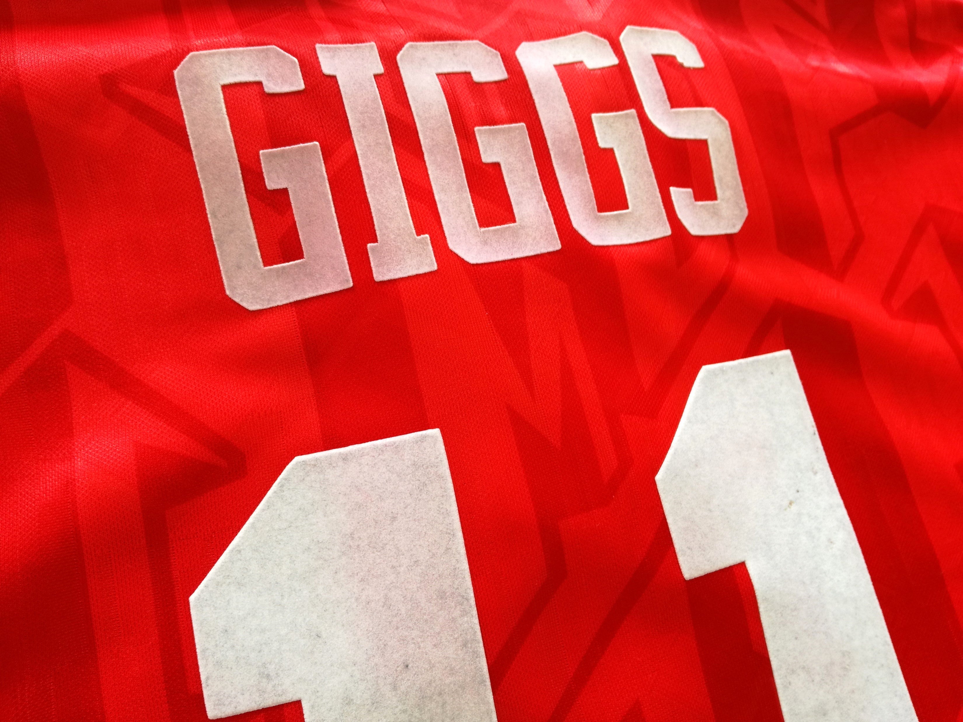 1992/93 Man Utd Home Football Shirt Giggs #11 (XXL)