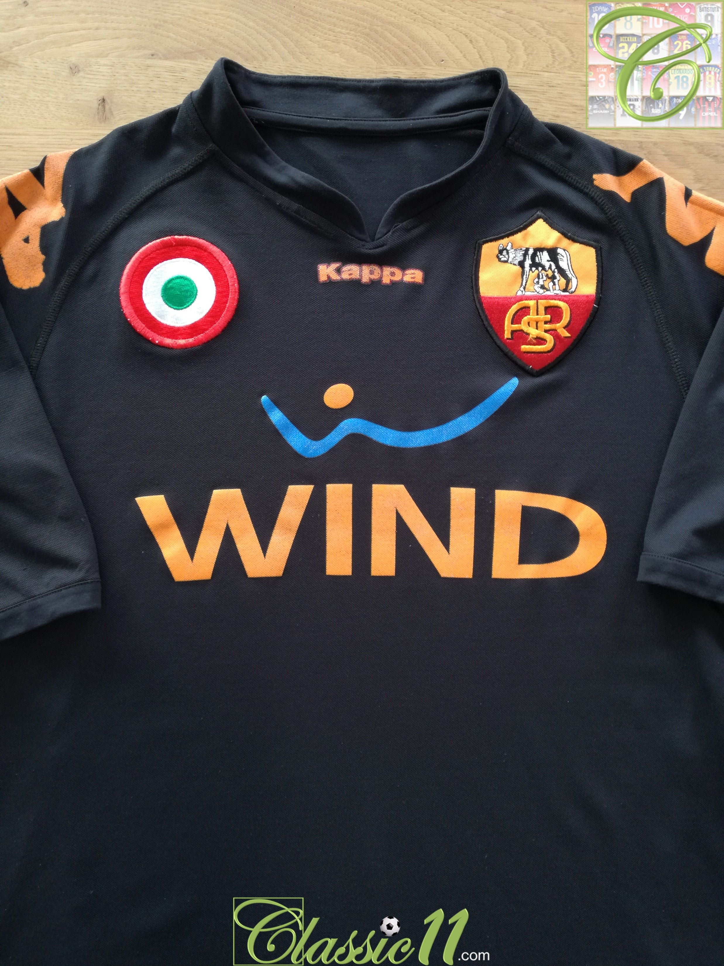 Roma Kit Shirt / Old Official Kappa Soccer Jersey | Classic Football Shirts