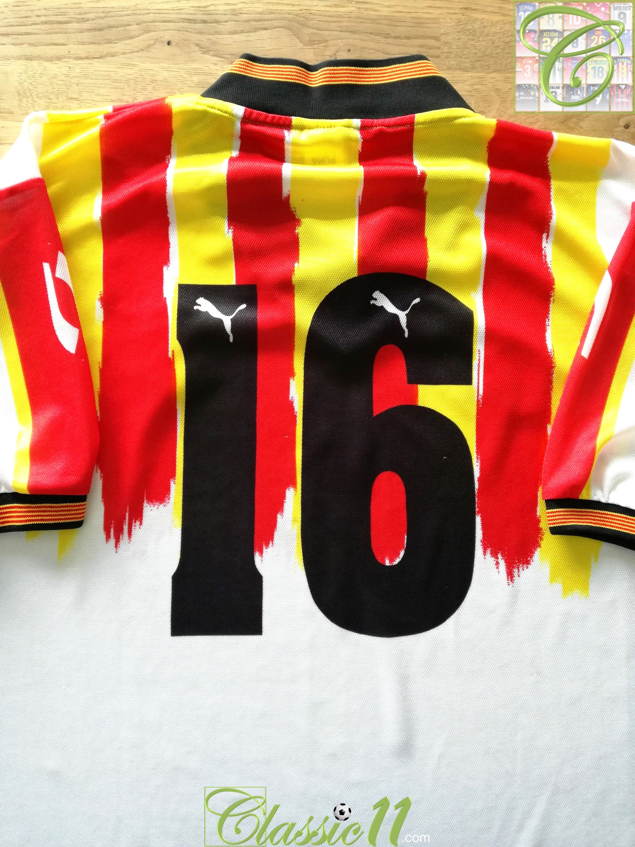 1998/99 Catalonia Home Player Issue Football Shirt + Shorts #16 (L)