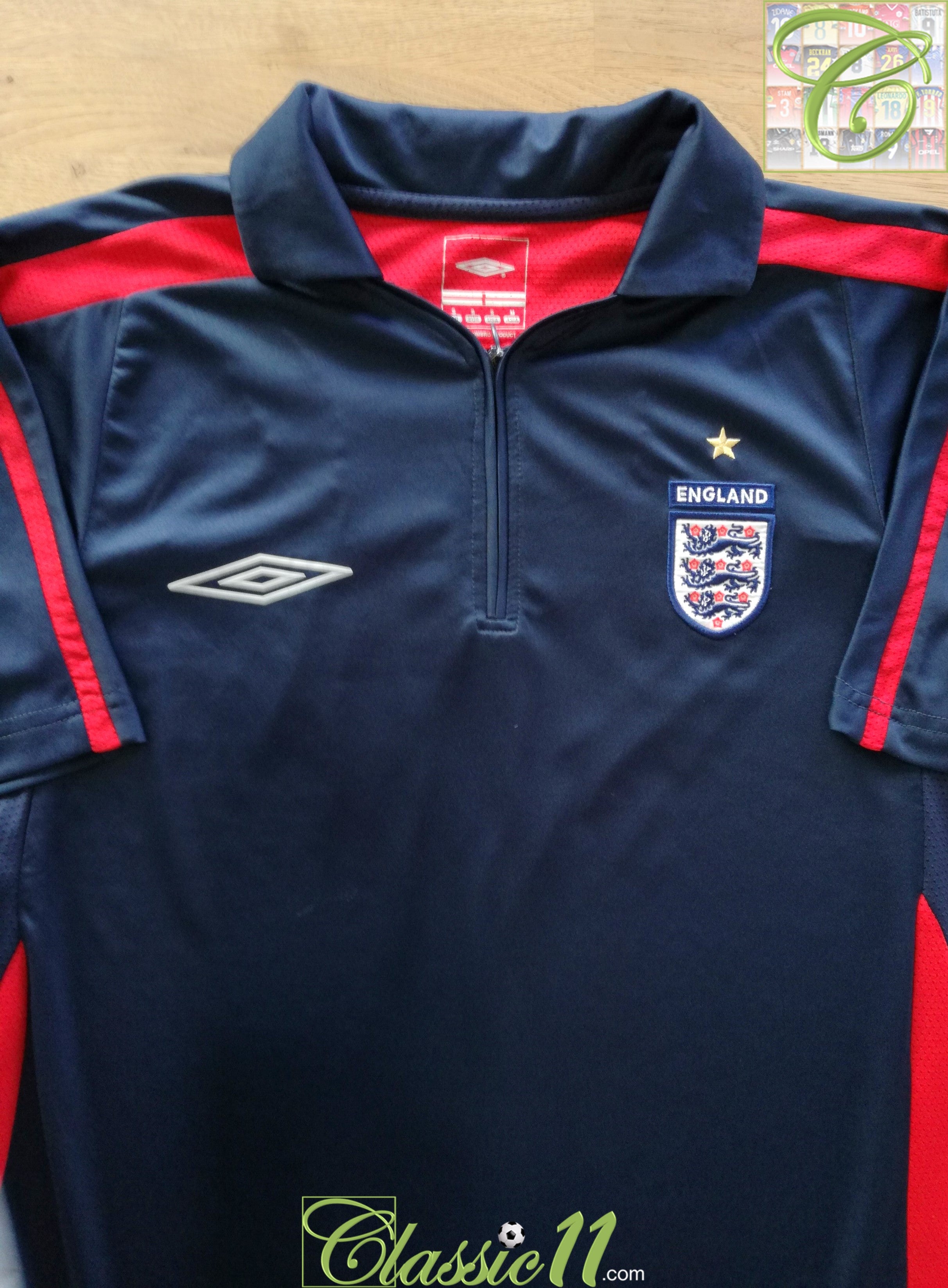 2004 England Polo Training Shirt (S)