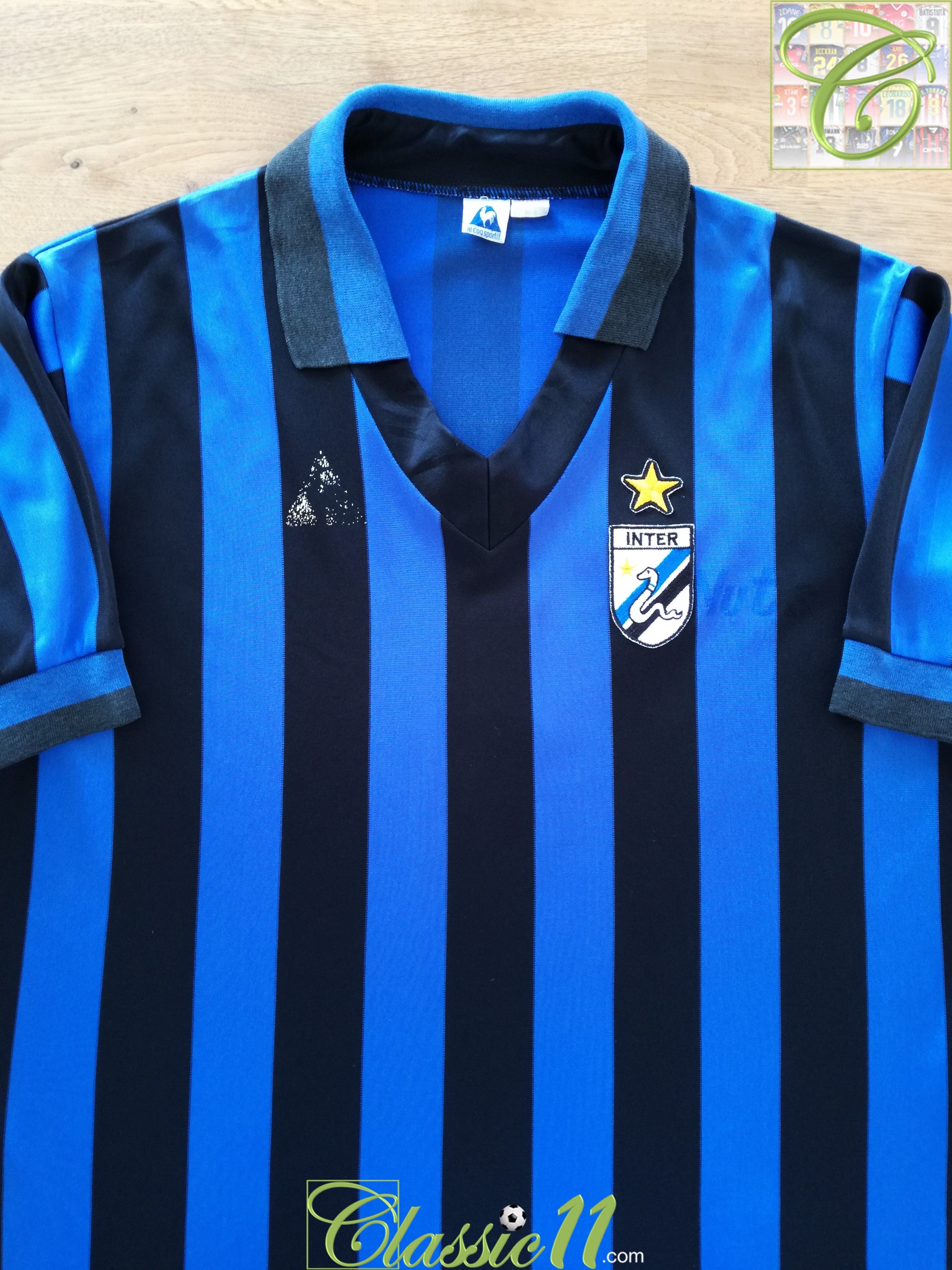 1986/87 Internazionale Home Football Shirt (M)