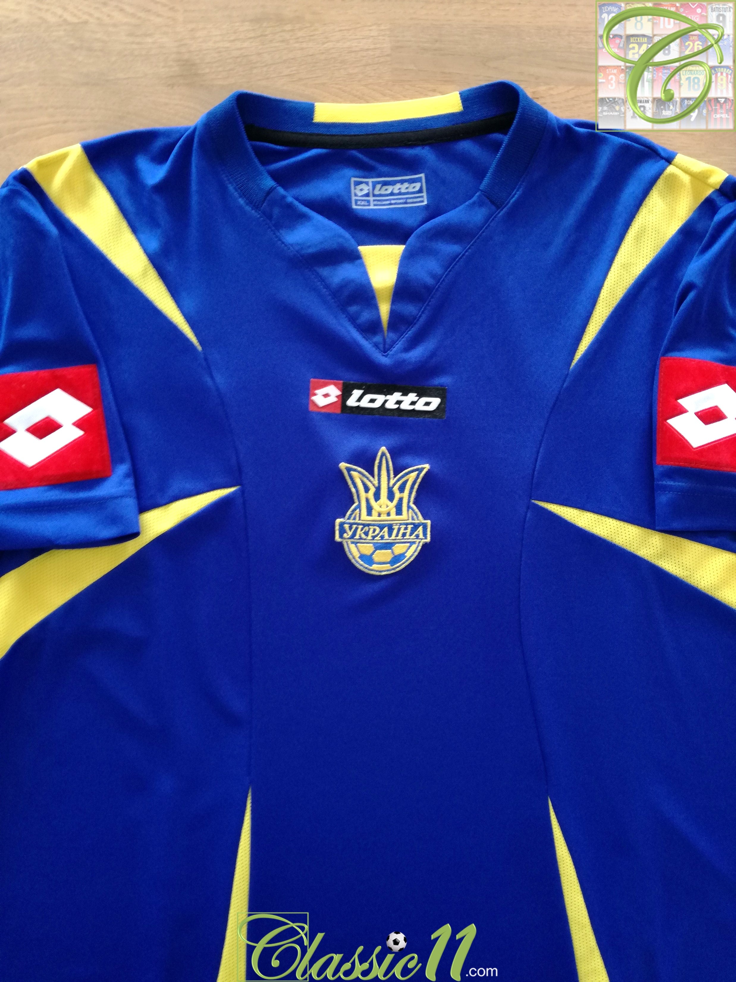 2006/07 Ukraine Away Football Shirt (XXL)