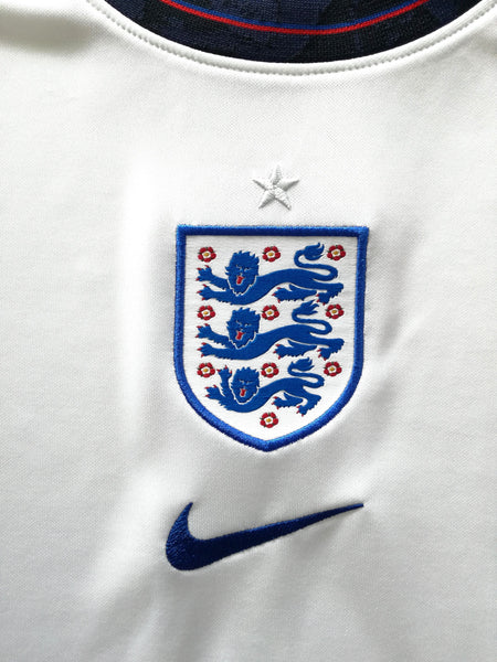 2020/21 England Home Football Shirt / Old Official Nike Soccer Jersey ...