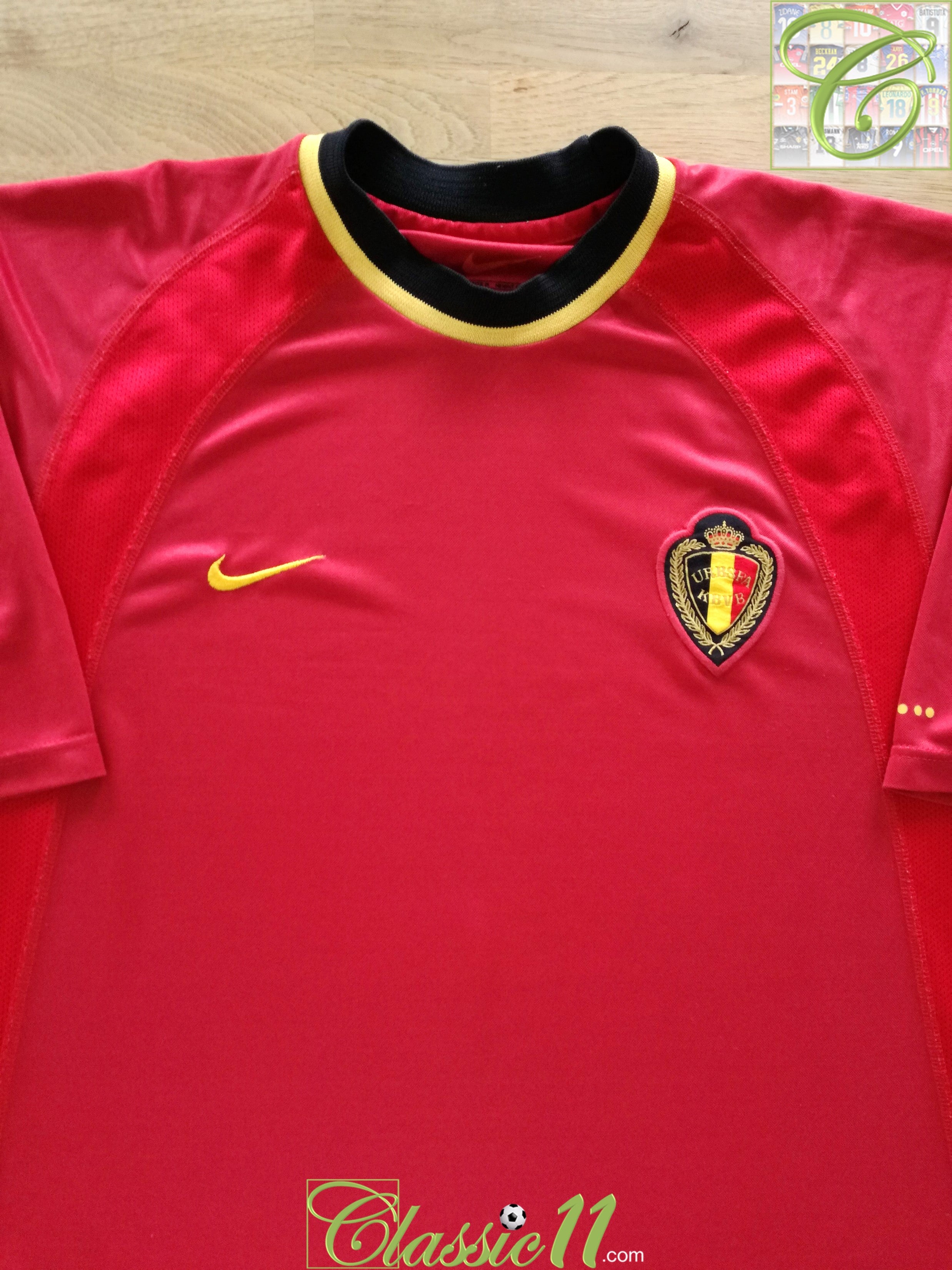 2000/01 Belgium Home Football Shirt (M)