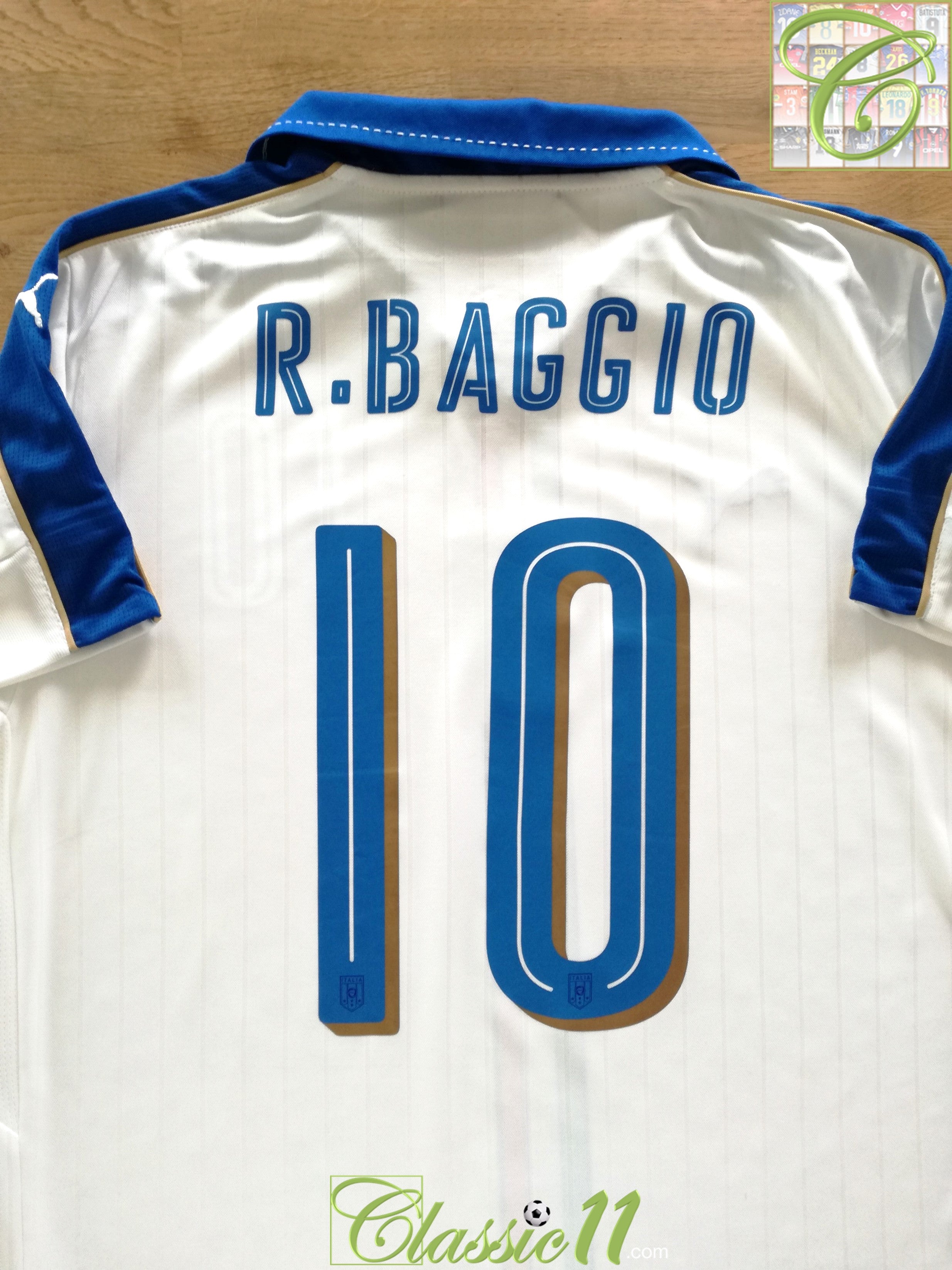 Italy baggio shirt